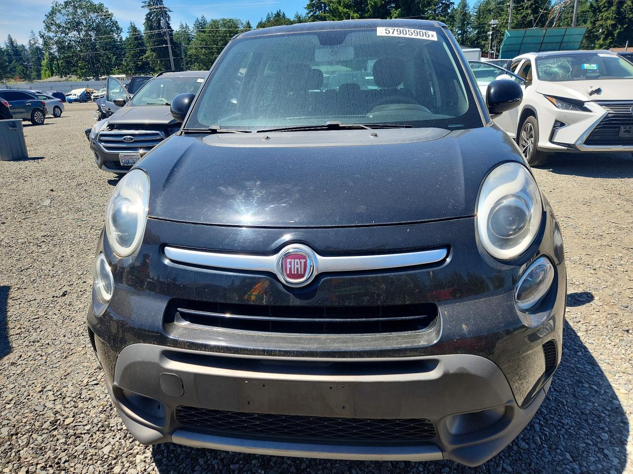2014 Fiat 500l Trekking Black vin: ZFBCFADHXEZ018240