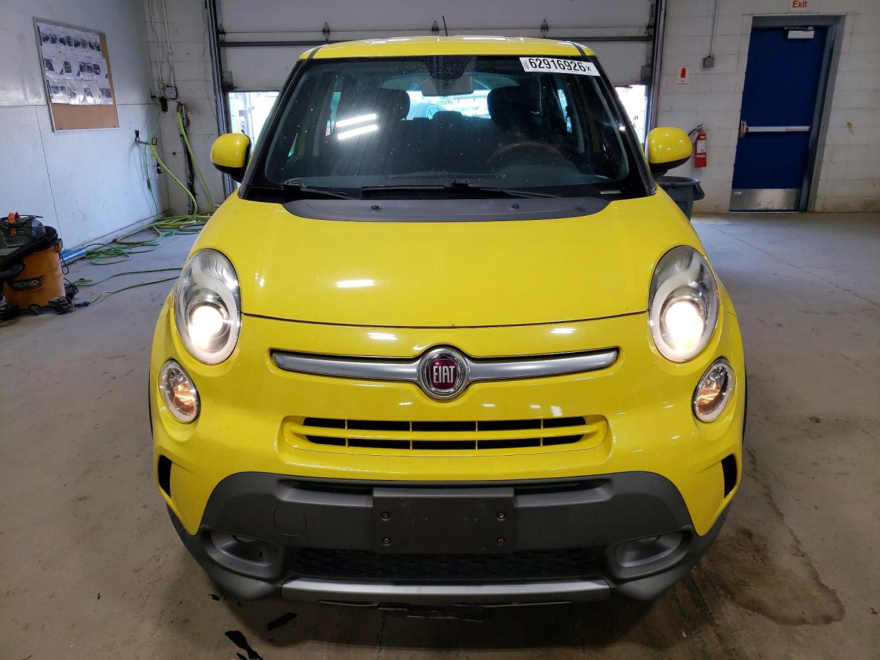 2014 Fiat 500l Trekking Yellow vin: ZFBCFADHXEZ023602