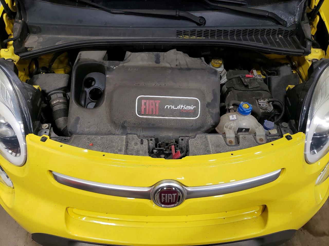 2014 Fiat 500l Trekking Yellow vin: ZFBCFADHXEZ023602