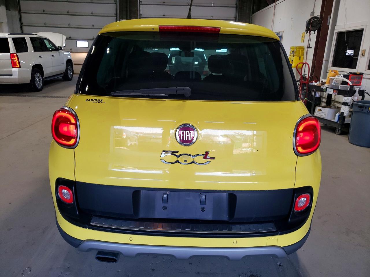 2014 Fiat 500l Trekking Yellow vin: ZFBCFADHXEZ023602