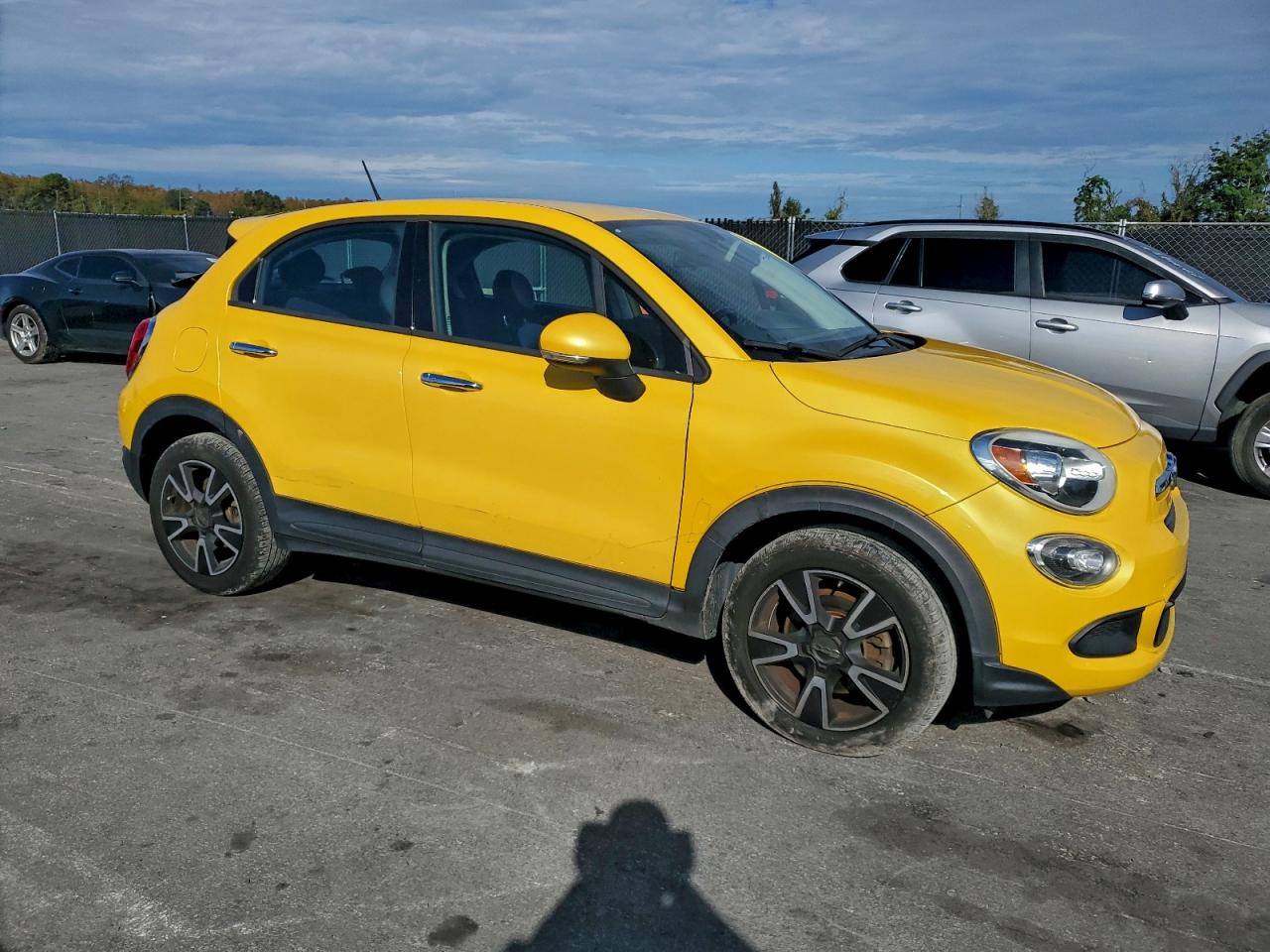 2017 Fiat 500x Pop Yellow vin: ZFBCFXAB6HP602427