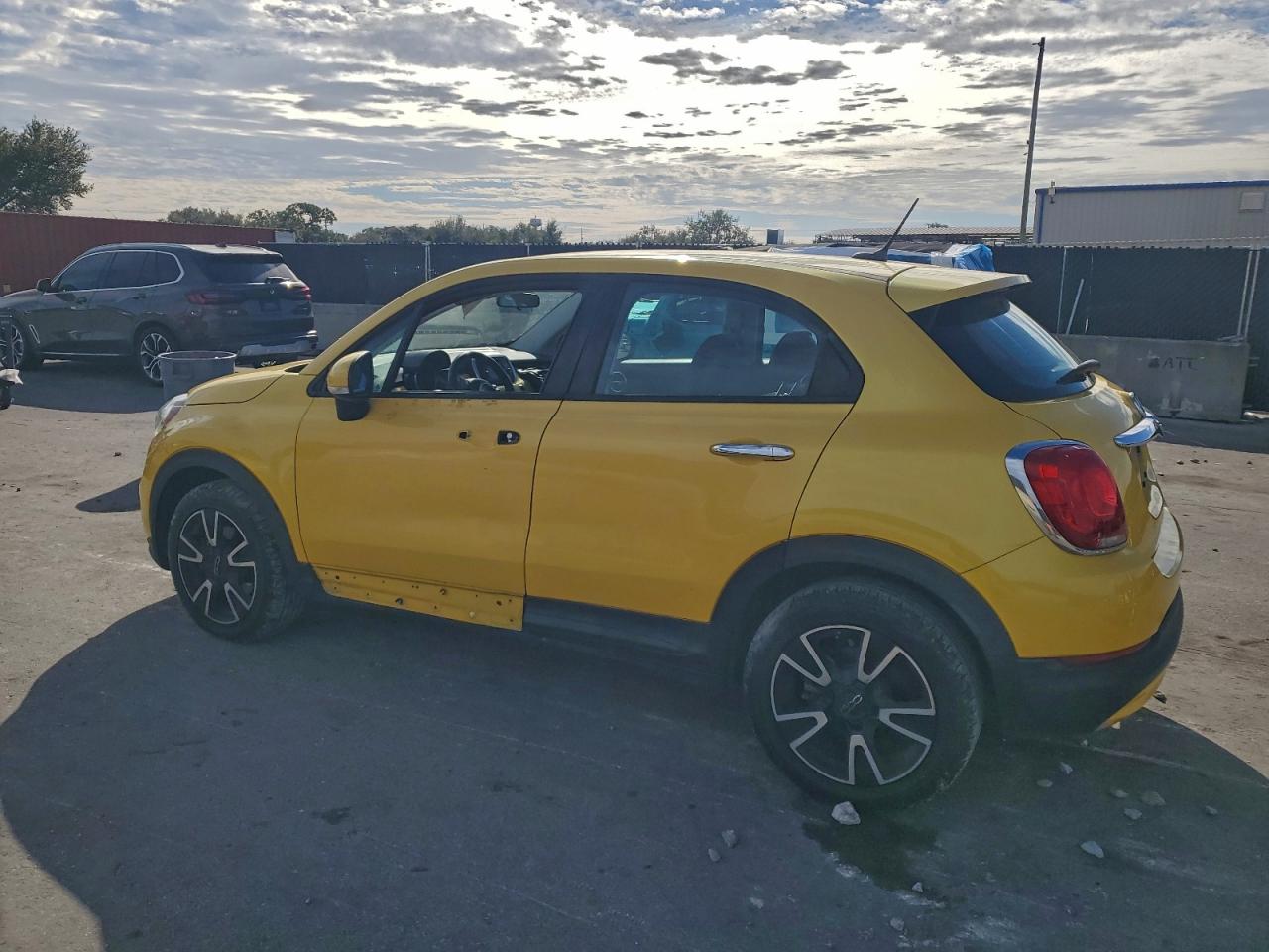2017 Fiat 500x Pop Yellow vin: ZFBCFXAB6HP602427