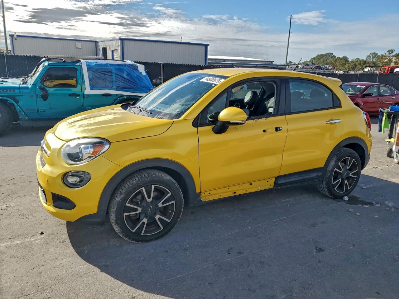 2017 Fiat 500x Pop Yellow vin: ZFBCFXAB6HP602427