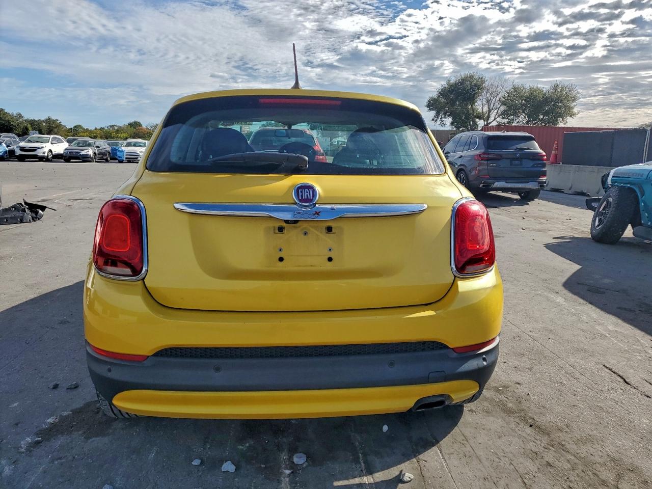 2017 Fiat 500x Pop Yellow vin: ZFBCFXAB6HP602427