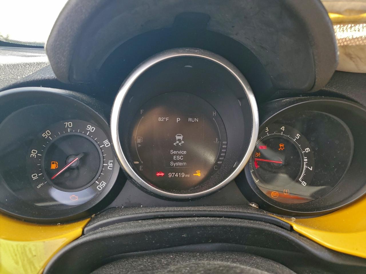 2017 Fiat 500x Pop Yellow vin: ZFBCFXAB6HP602427