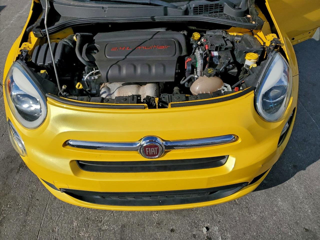 2017 Fiat 500x Pop Yellow vin: ZFBCFXAB6HP602427