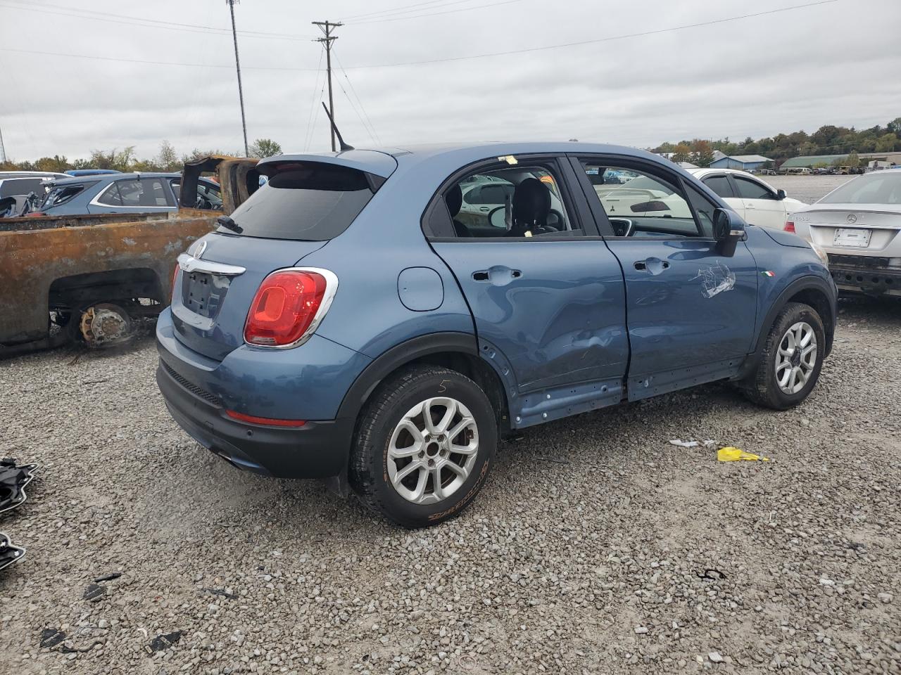 2017 Fiat 500x Pop Blue vin: ZFBCFXAHXHP576306