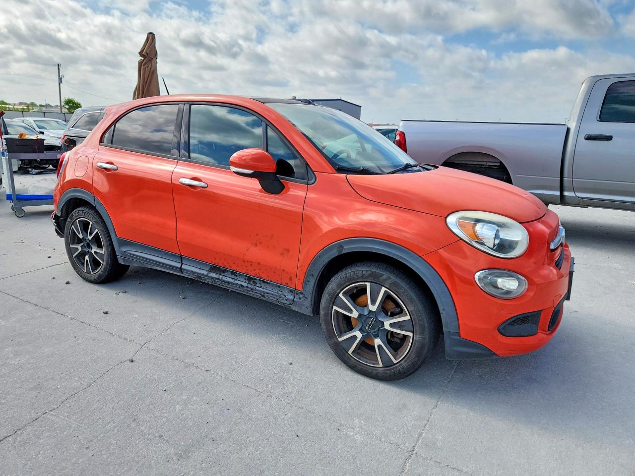 2016 Fiat 500x Easy Orange vin: ZFBCFXBT0GP333845