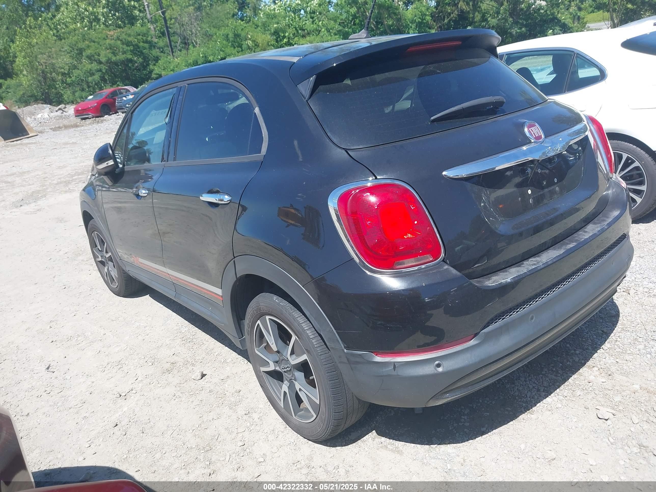 2016 Fiat 500x Easy Черный vin: ZFBCFXBT2GP347927