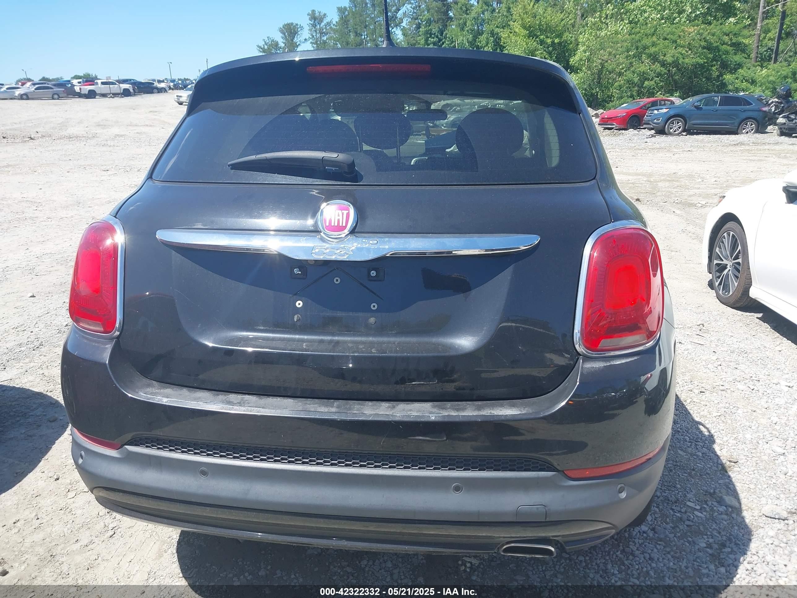 2016 Fiat 500x Easy Черный vin: ZFBCFXBT2GP347927
