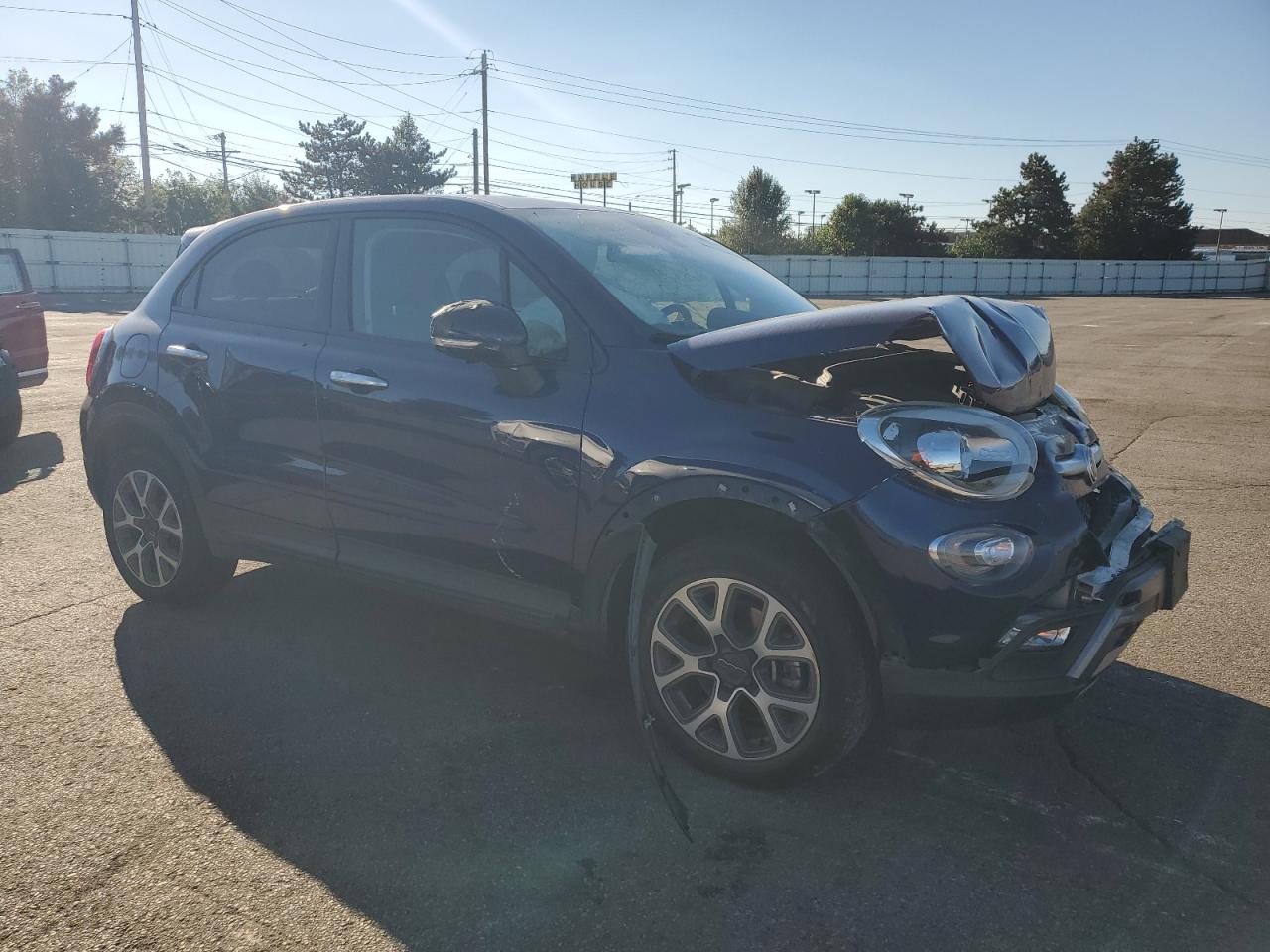2017 Fiat 500x Trekking Blue vin: ZFBCFXCB8HP633255