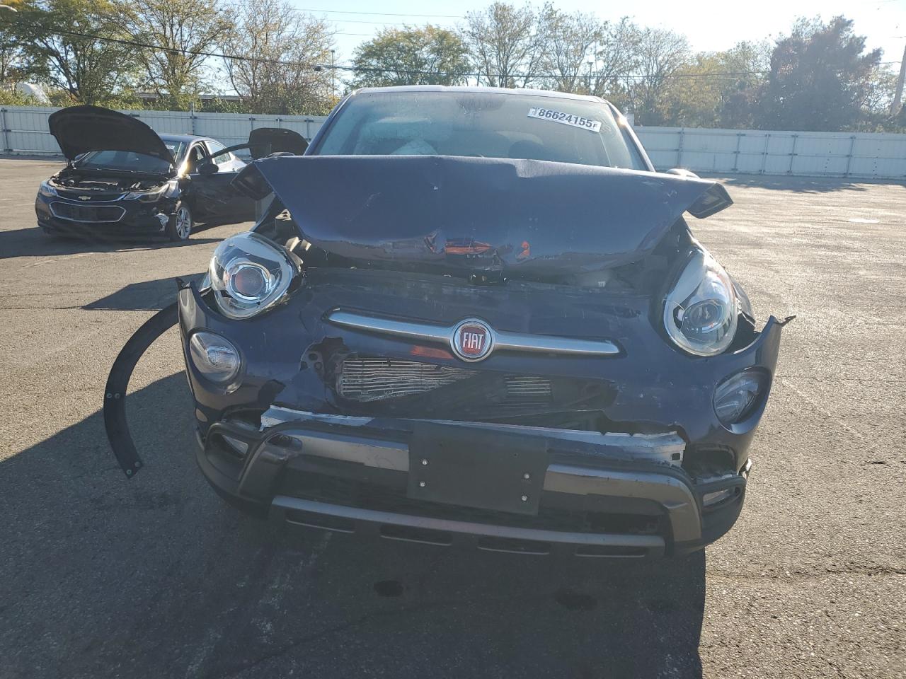 2017 Fiat 500x Trekking Blue vin: ZFBCFXCB8HP633255