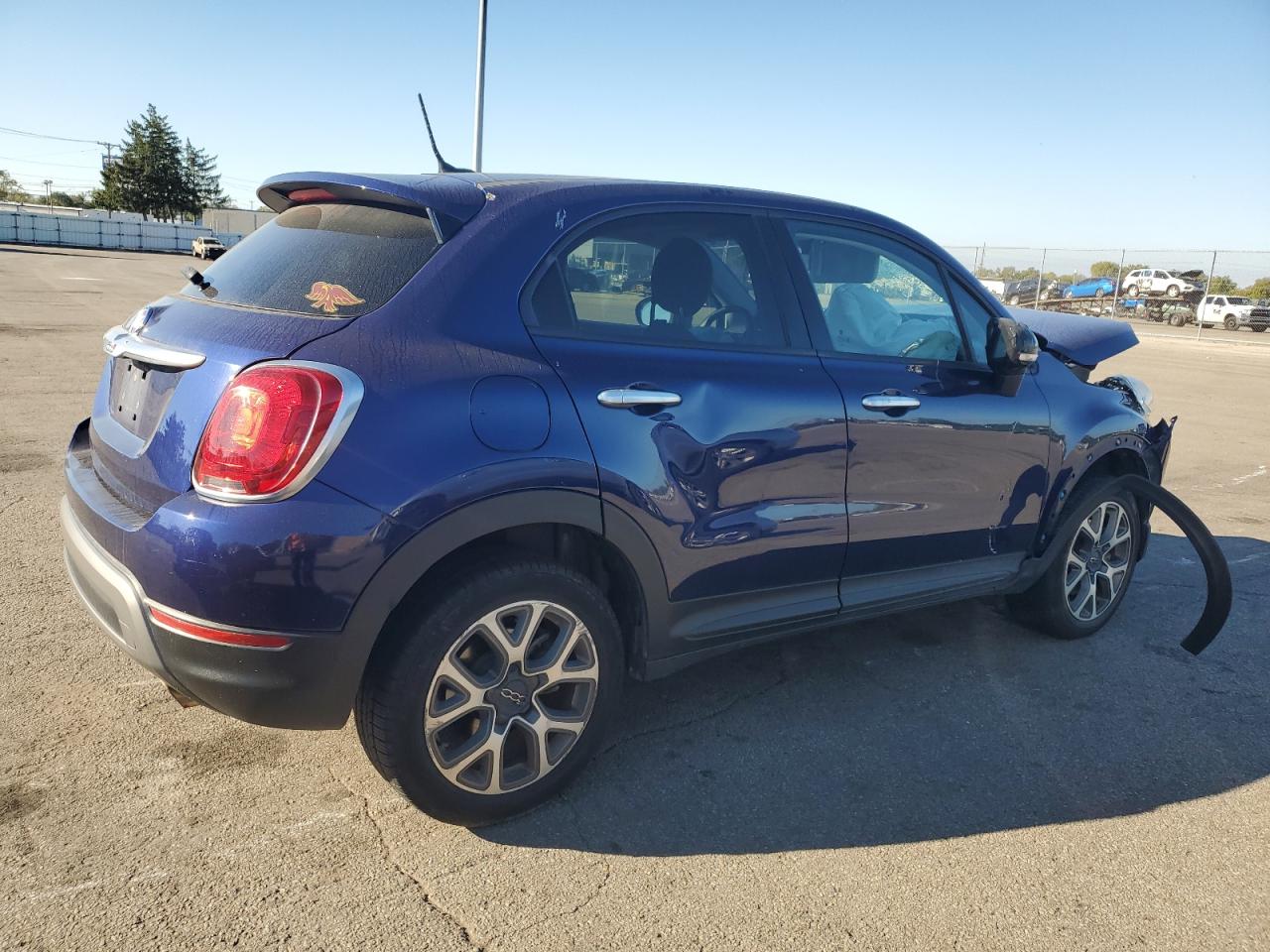 2017 Fiat 500x Trekking Blue vin: ZFBCFXCB8HP633255