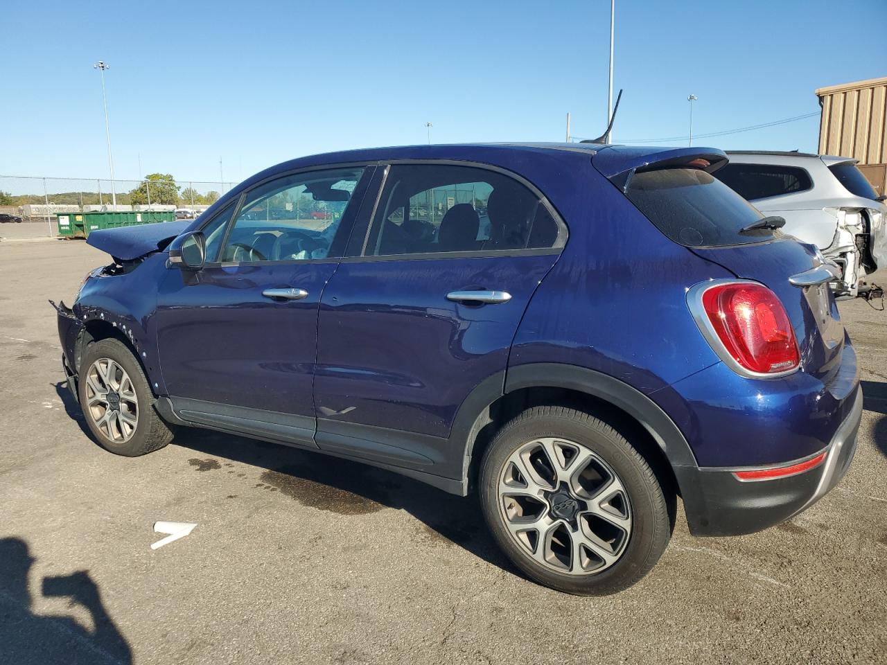 2017 Fiat 500x Trekking Blue vin: ZFBCFXCB8HP633255