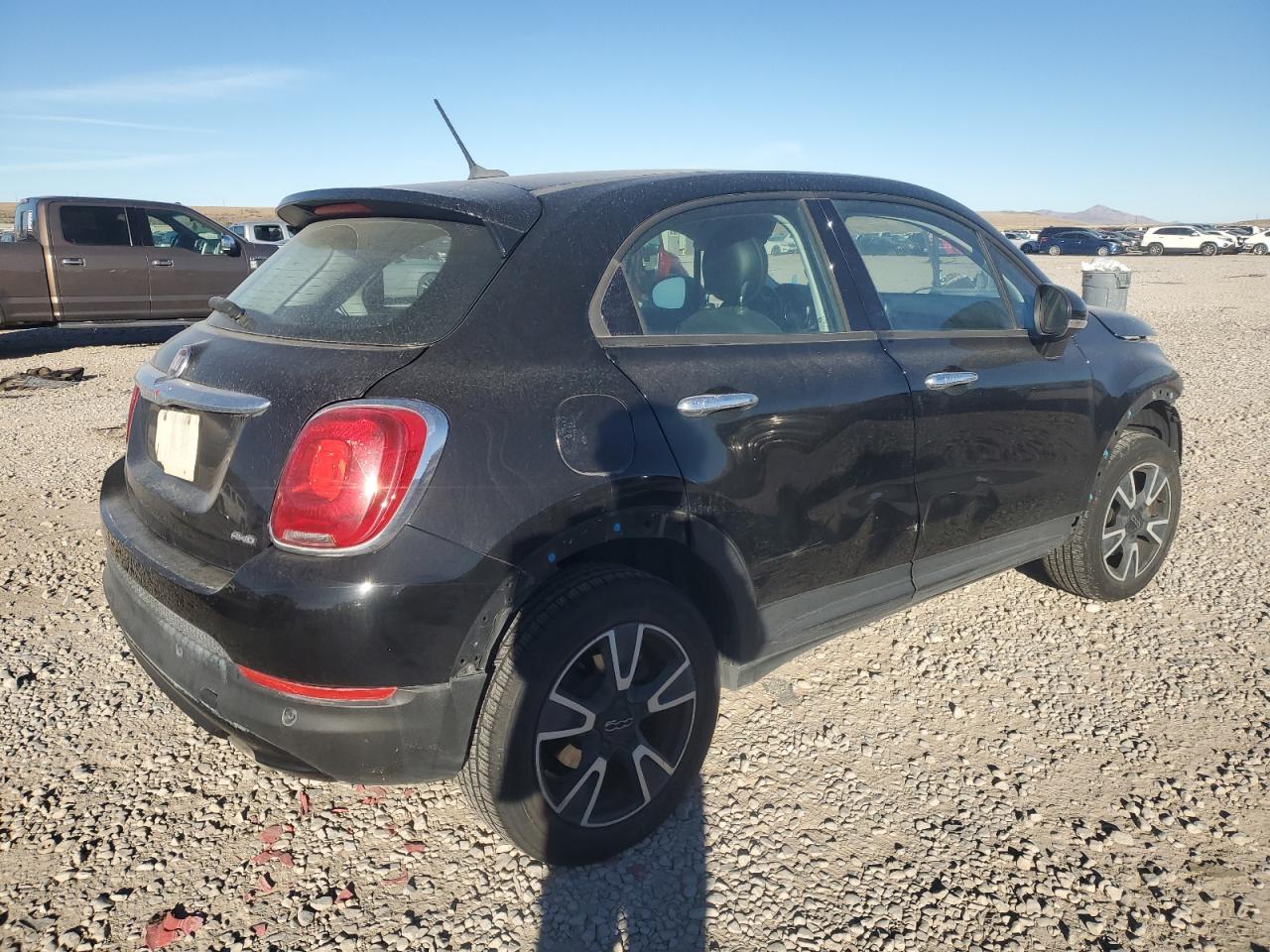 2017 Fiat 500x Pop Черный vin: ZFBCFYAB1HP553322