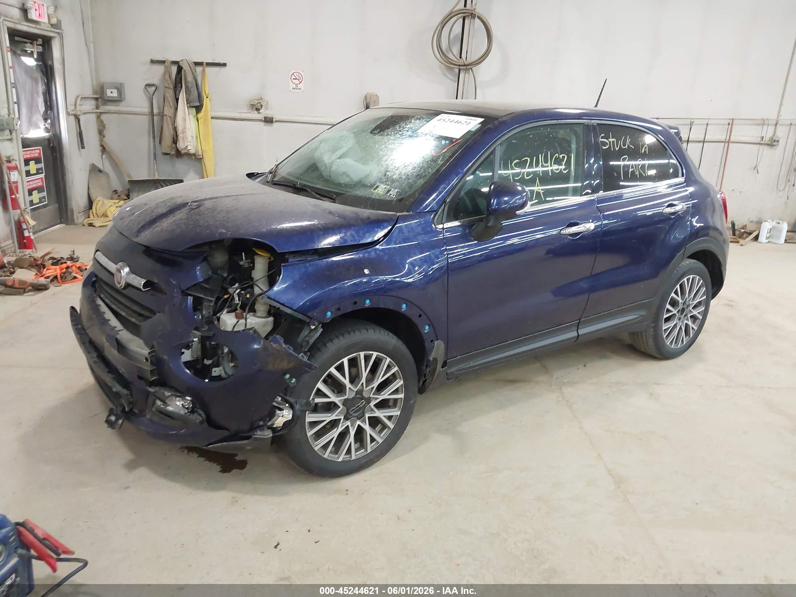 2017 Fiat 500x Lounge Awd Purple vin: ZFBCFYDBXHP602898