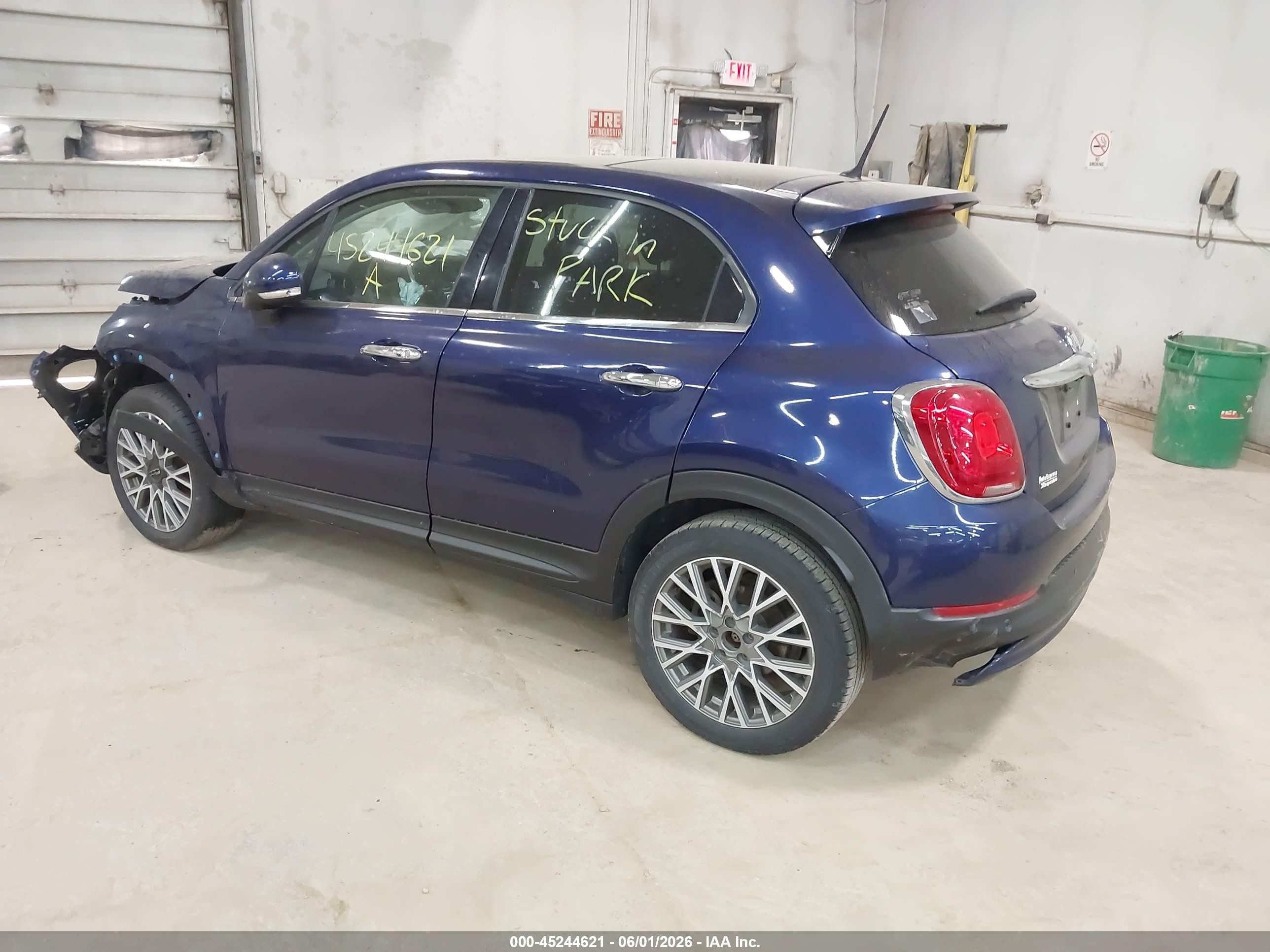 2017 Fiat 500x Lounge Awd Purple vin: ZFBCFYDBXHP602898