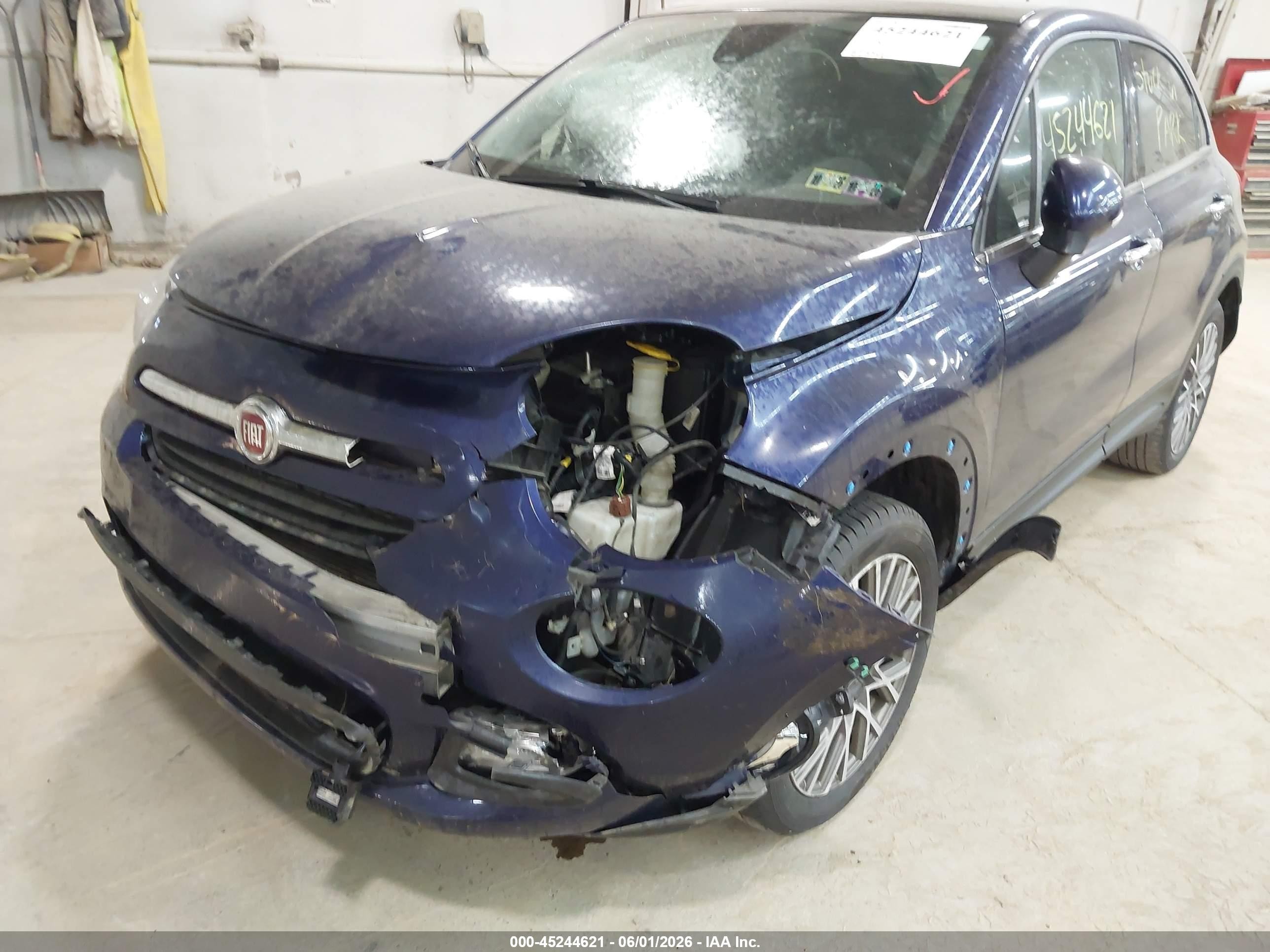 2017 Fiat 500x Lounge Awd Purple vin: ZFBCFYDBXHP602898