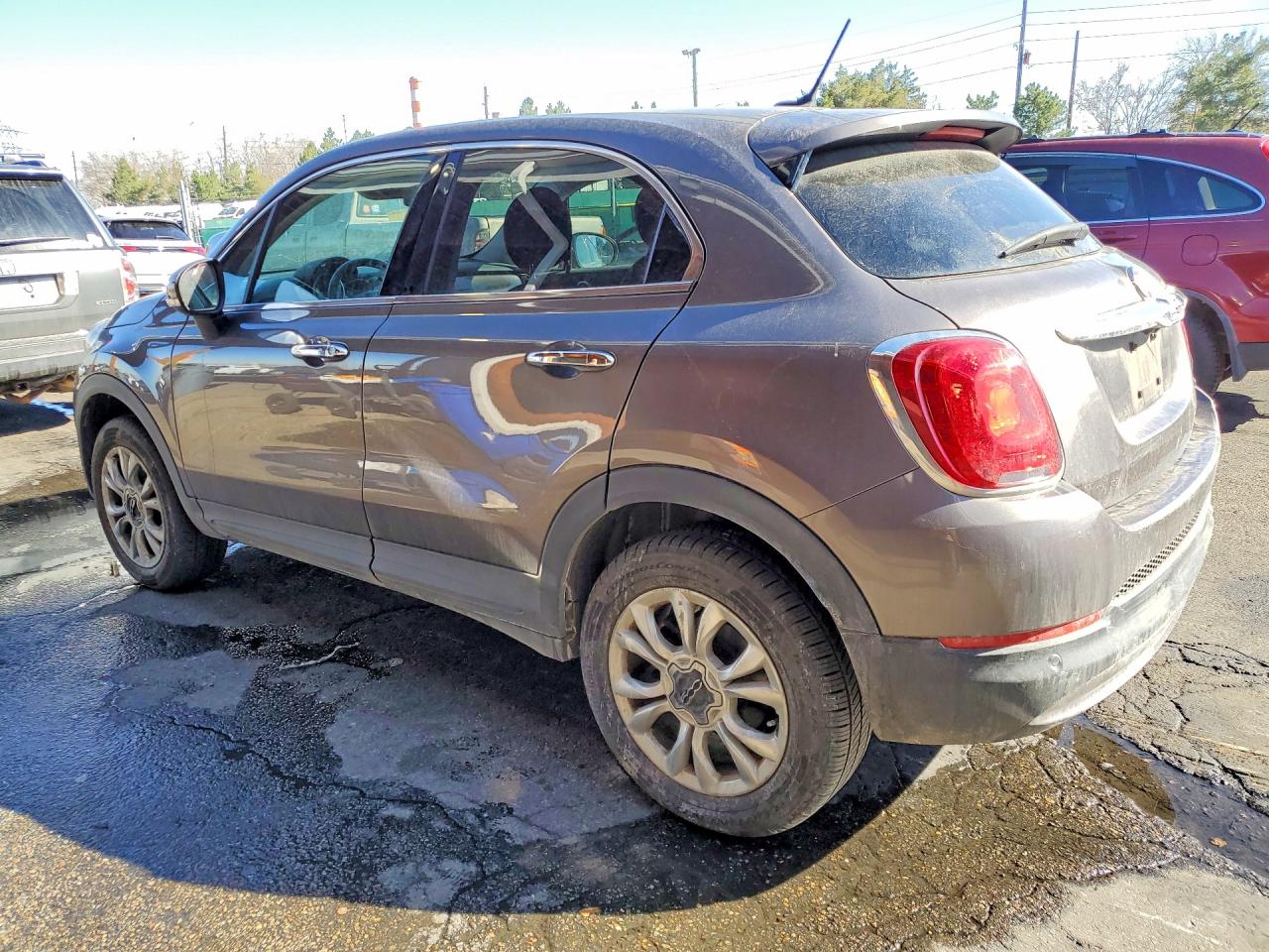 2016 Fiat 500x Lounge Gray vin: ZFBCFYDT2GP388478