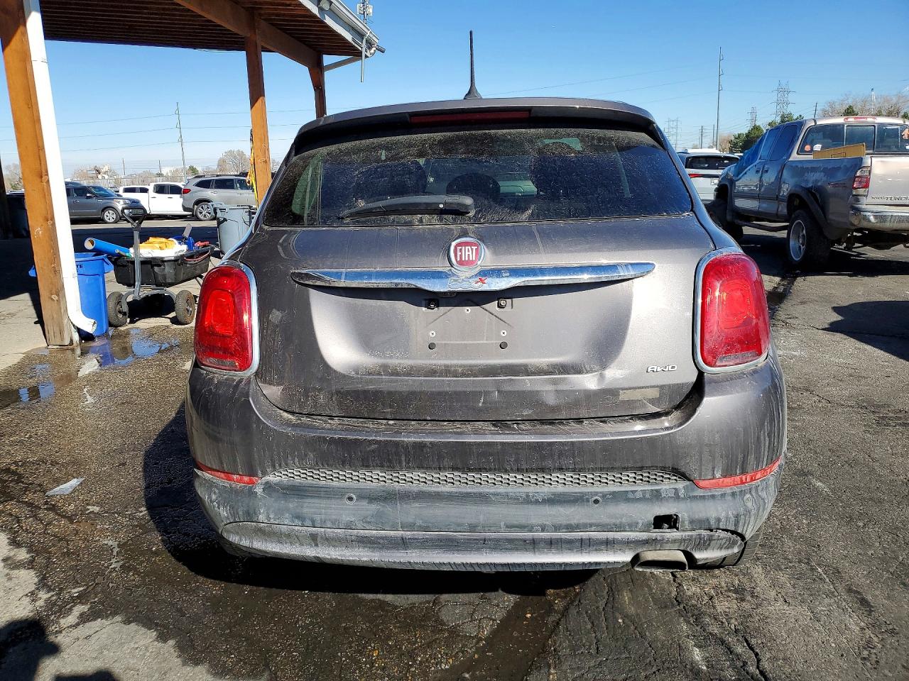 2016 Fiat 500x Lounge Gray vin: ZFBCFYDT2GP388478