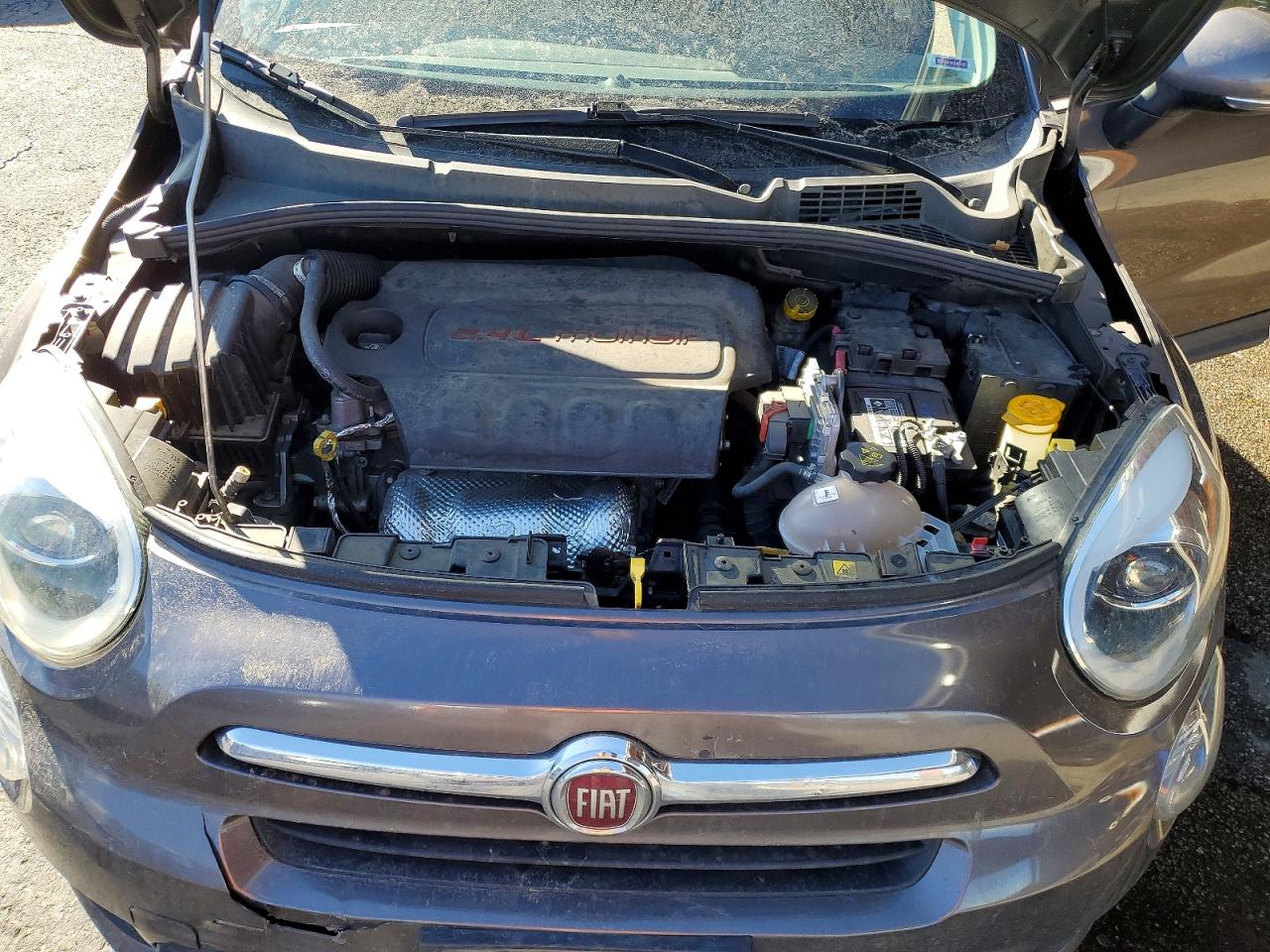 2016 Fiat 500x Lounge Gray vin: ZFBCFYDT2GP388478
