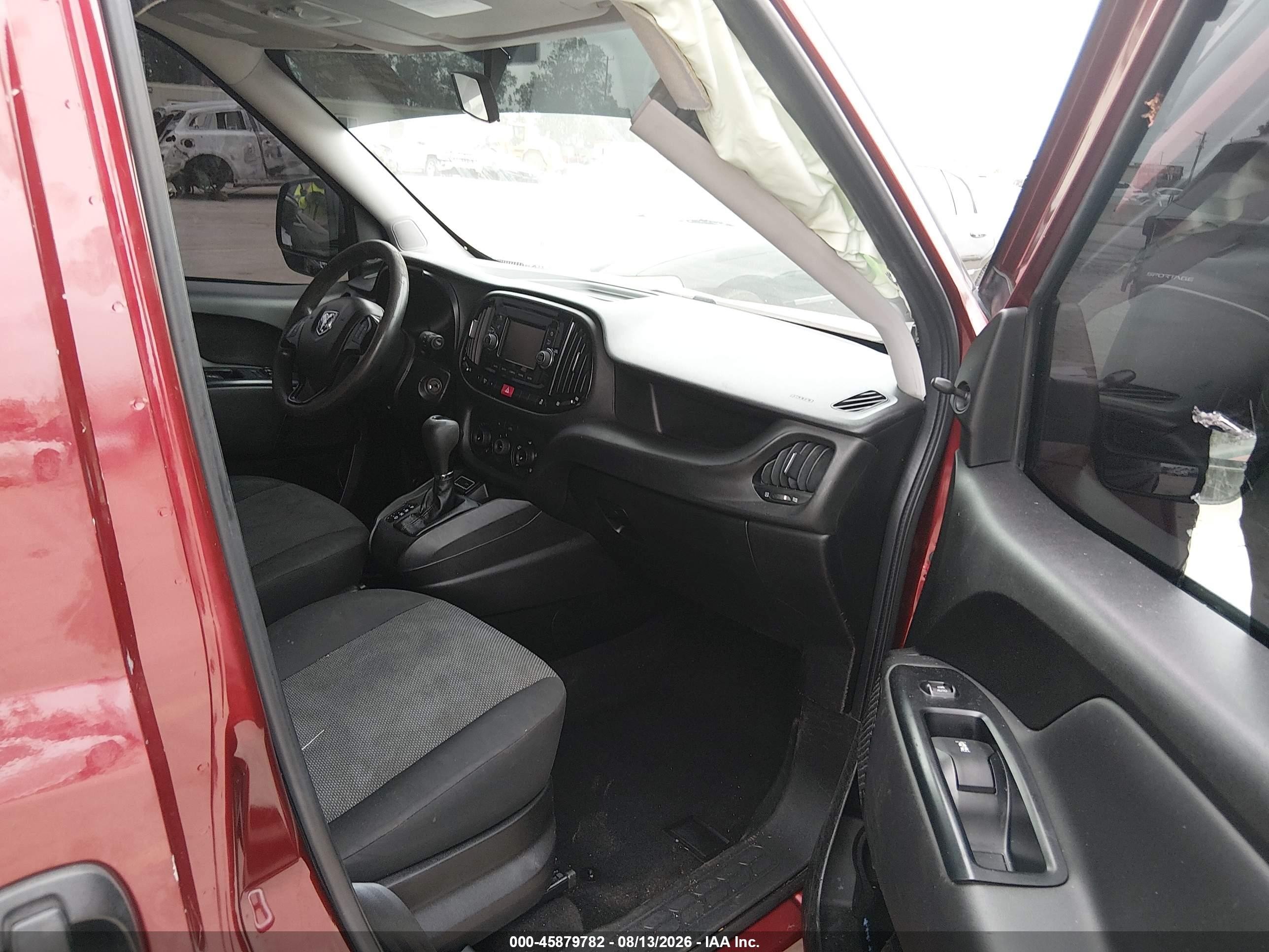 2018 Ram Promaster City Tradesman Бордовый vin: ZFBERFAB0J6J77258