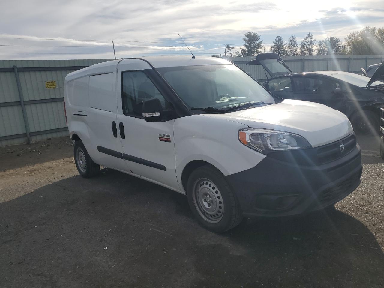 2018 Ram Promaster City White vin: ZFBERFAB1J6K08355