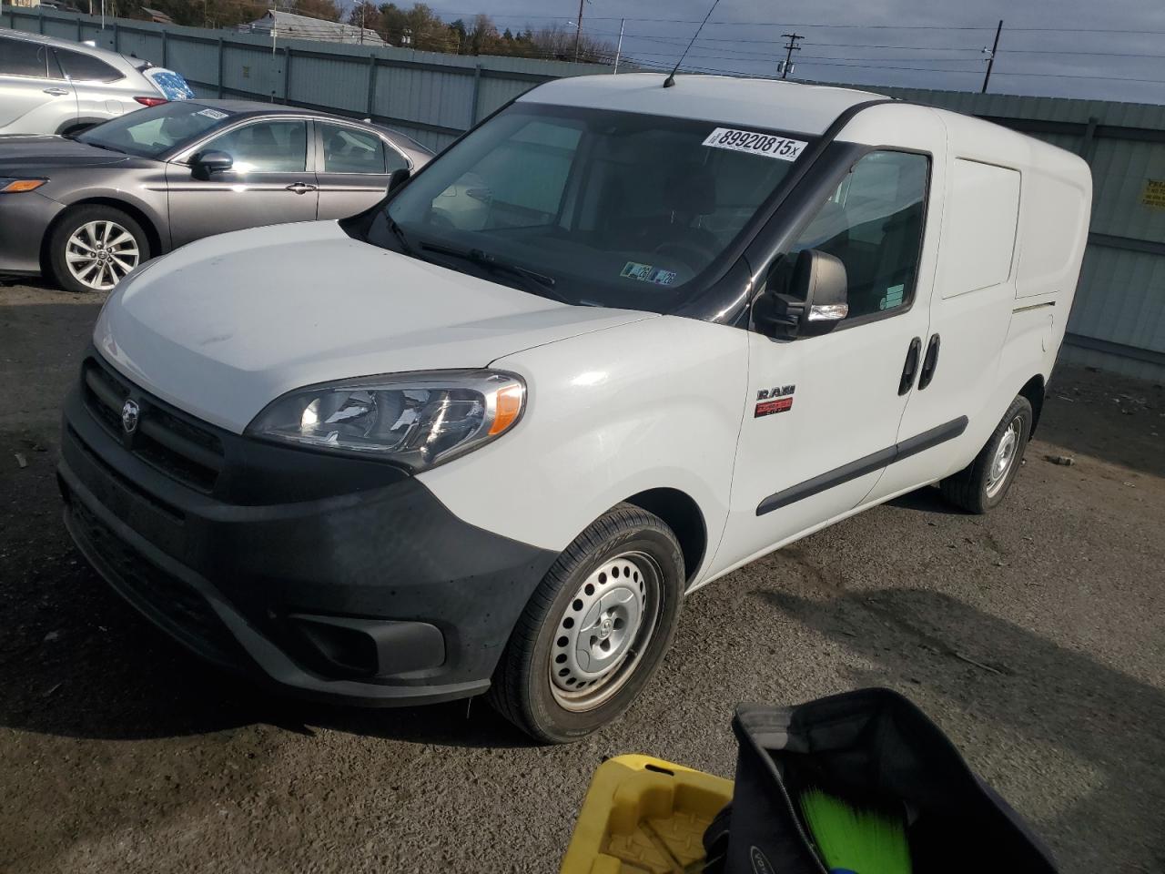 2018 Ram Promaster City White vin: ZFBERFAB1J6K08355