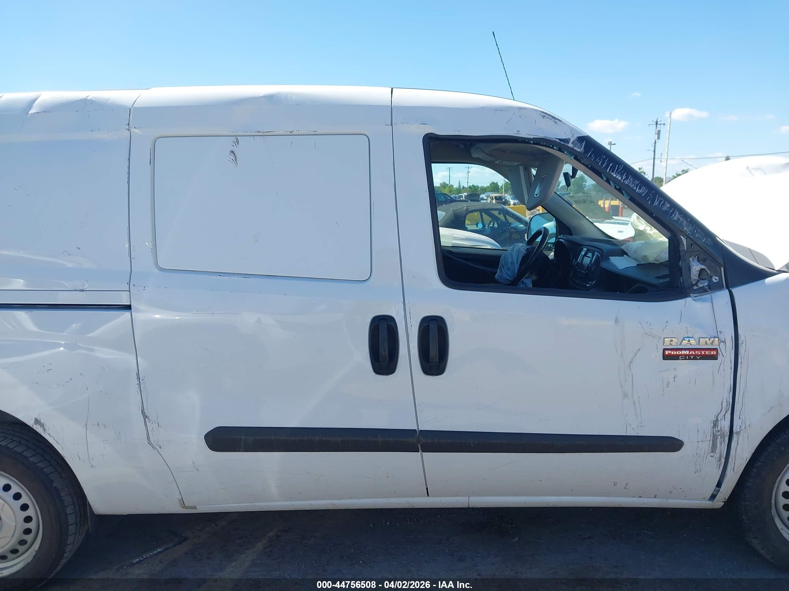 2017 Ram Promaster City Tradesman White vin: ZFBERFAB5H6D26065
