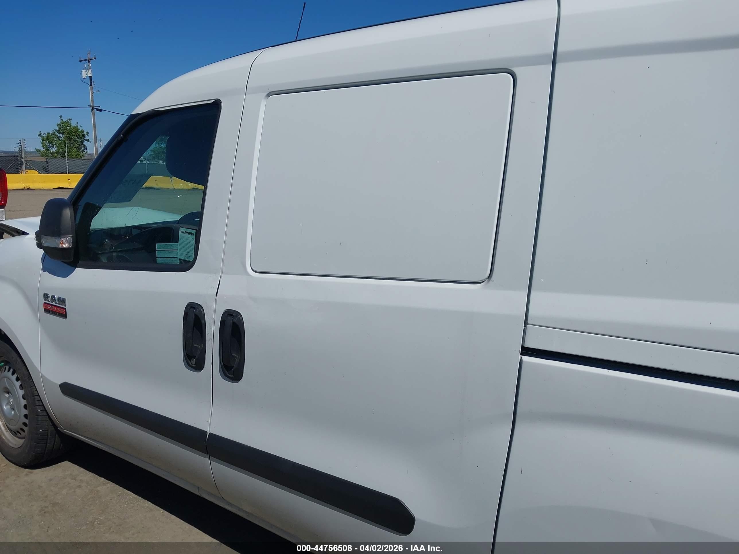 2017 Ram Promaster City Tradesman White vin: ZFBERFAB5H6D26065