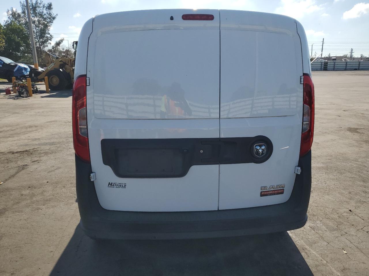 2018 Ram Promaster City White vin: ZFBERFAB5J6H97025