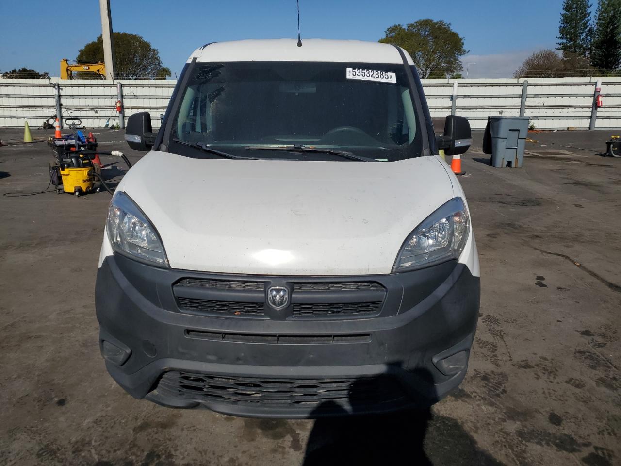 2018 Ram Promaster City White vin: ZFBERFAB5J6H97025