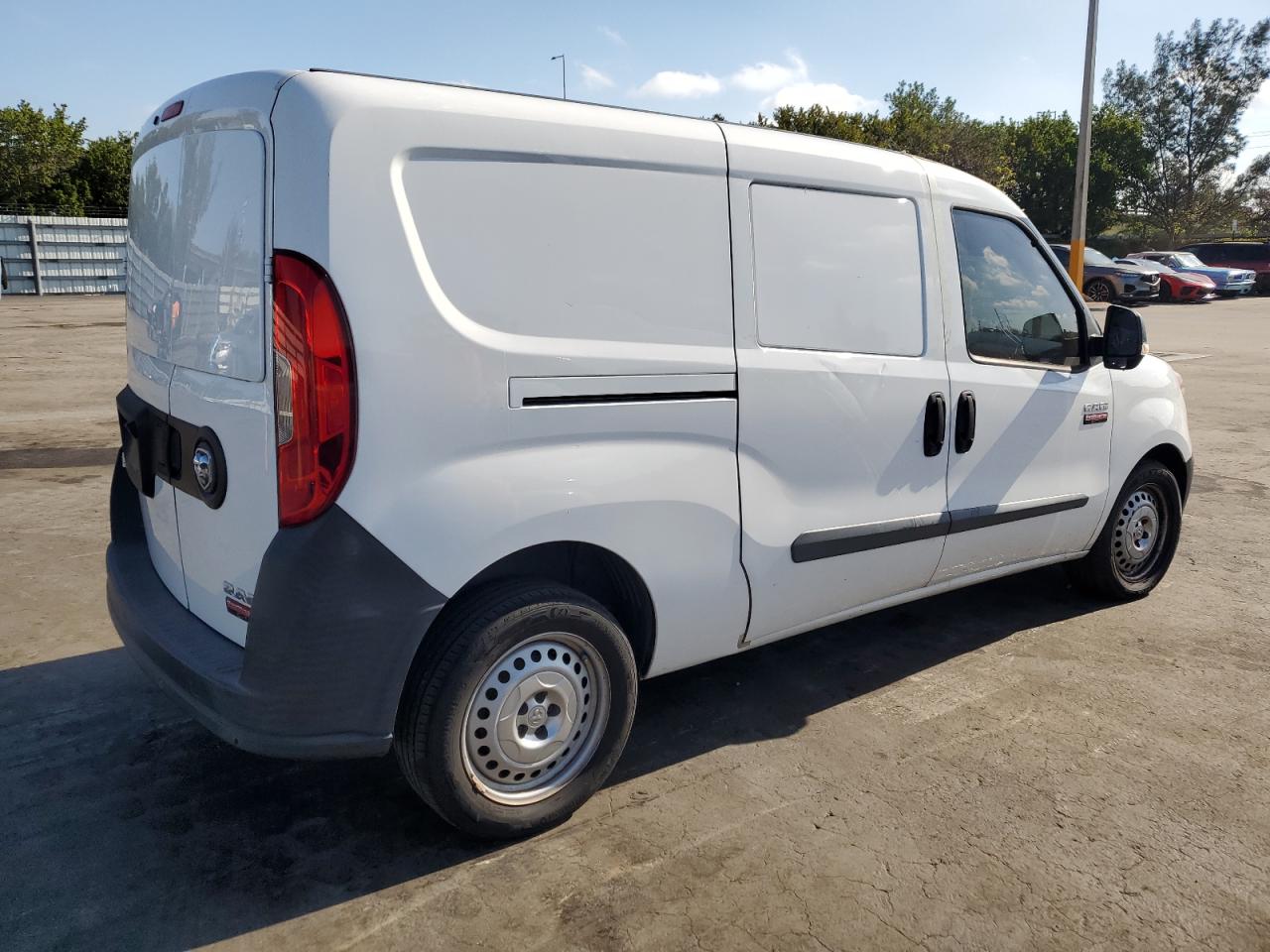2018 Ram Promaster City White vin: ZFBERFAB5J6H97025