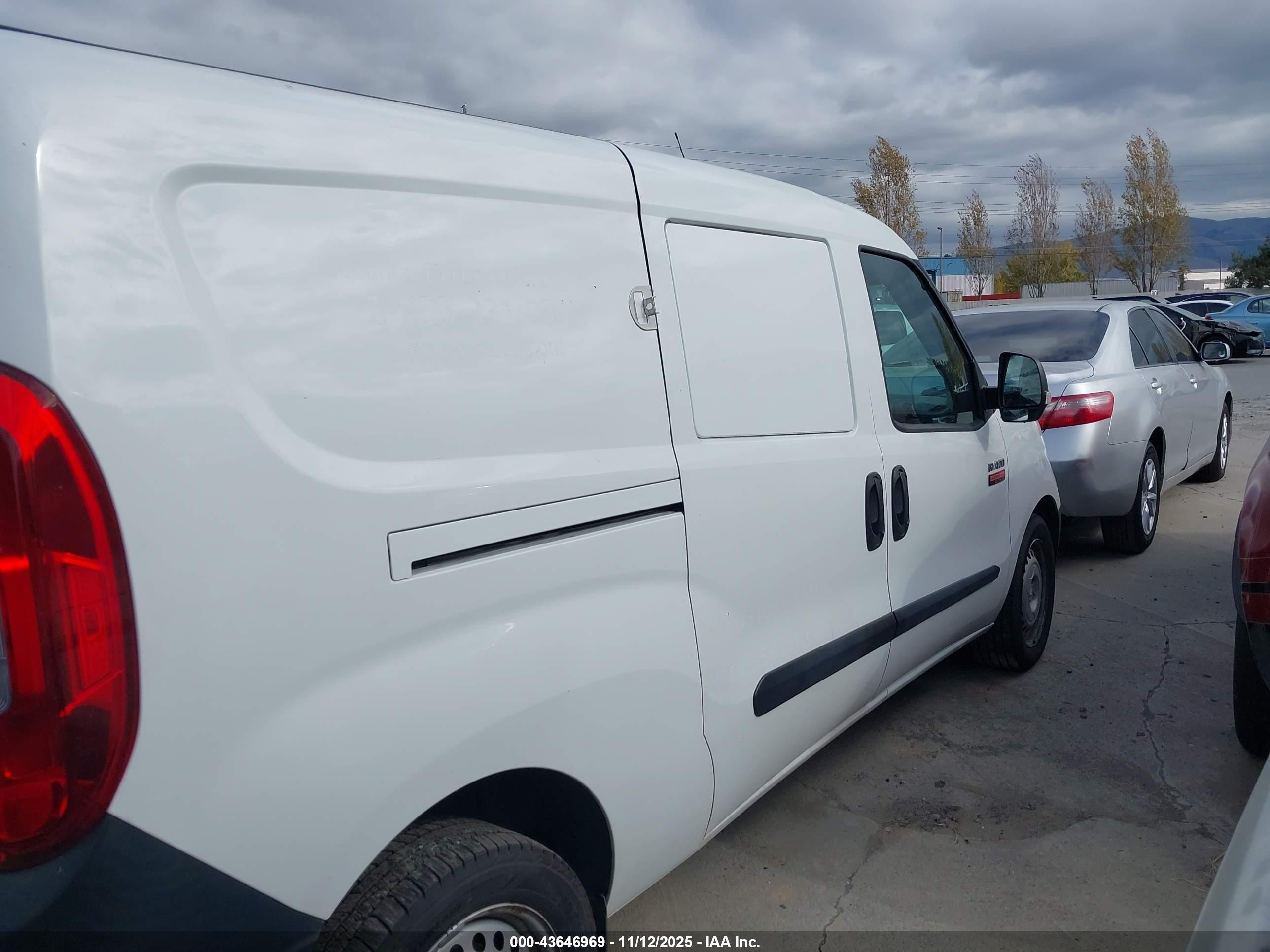 2018 Ram Promaster City Tradesman White vin: ZFBERFAB5J6L61384