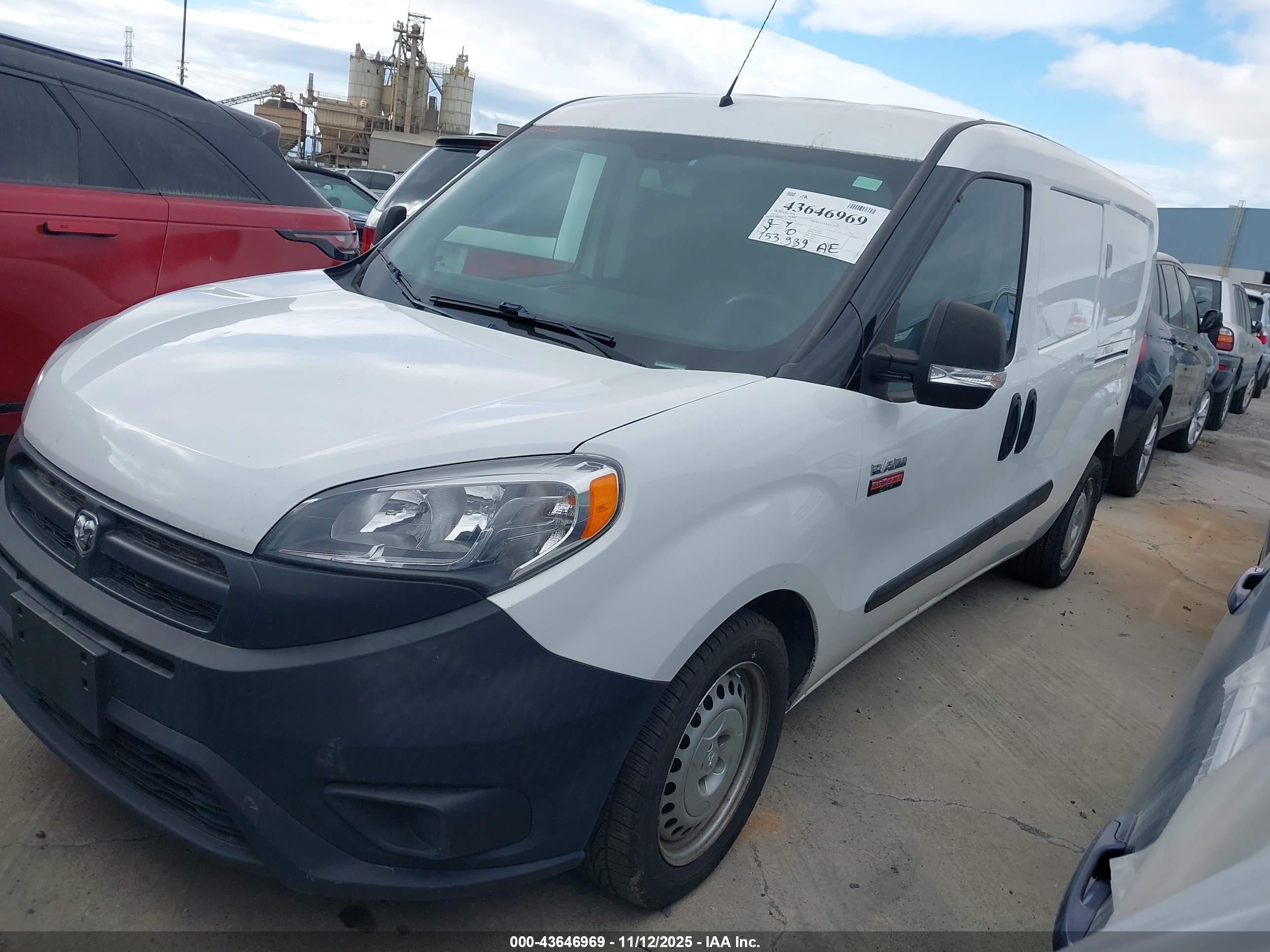 2018 Ram Promaster City Tradesman White vin: ZFBERFAB5J6L61384