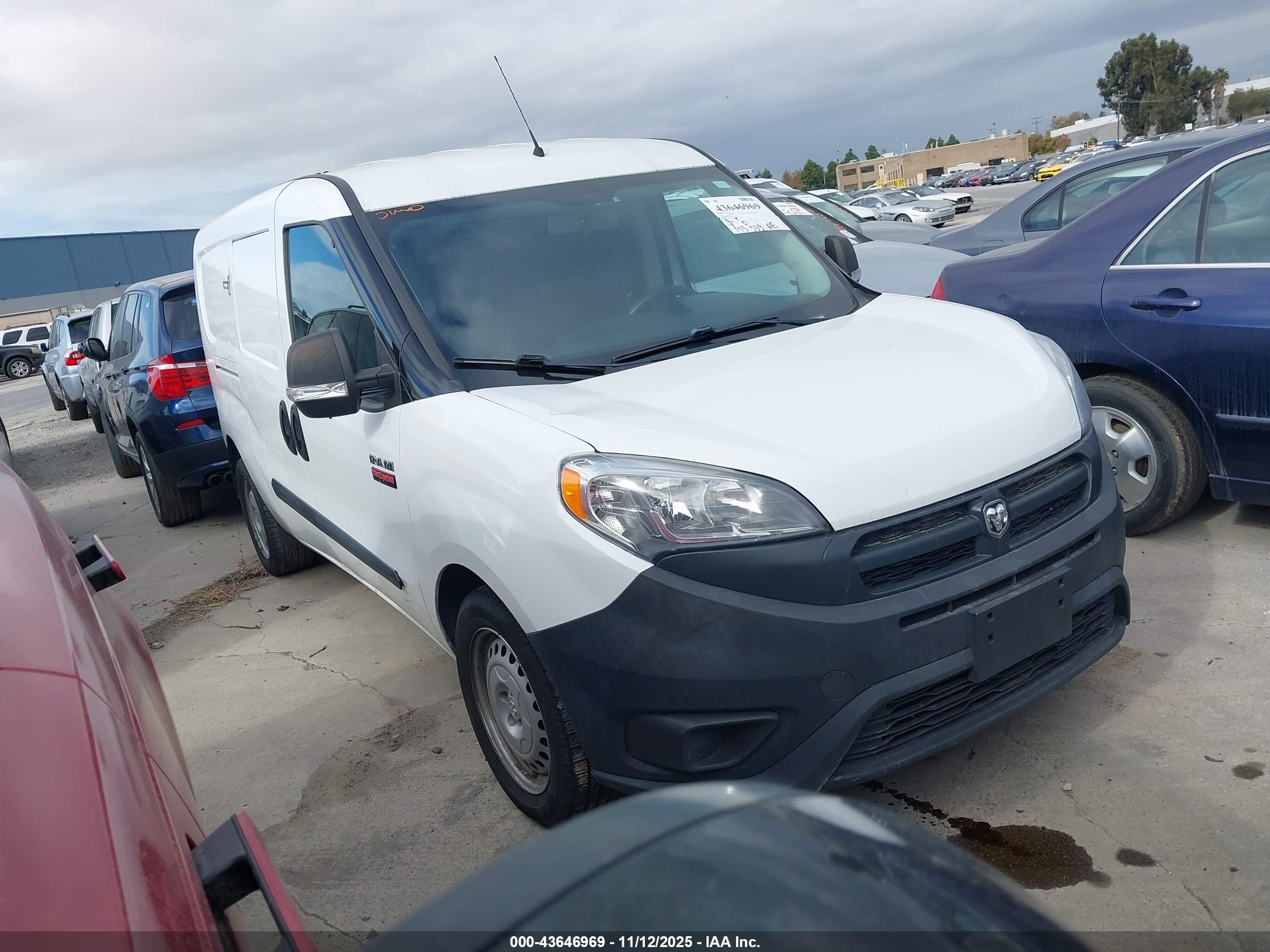 2018 Ram Promaster City Tradesman White vin: ZFBERFAB5J6L61384