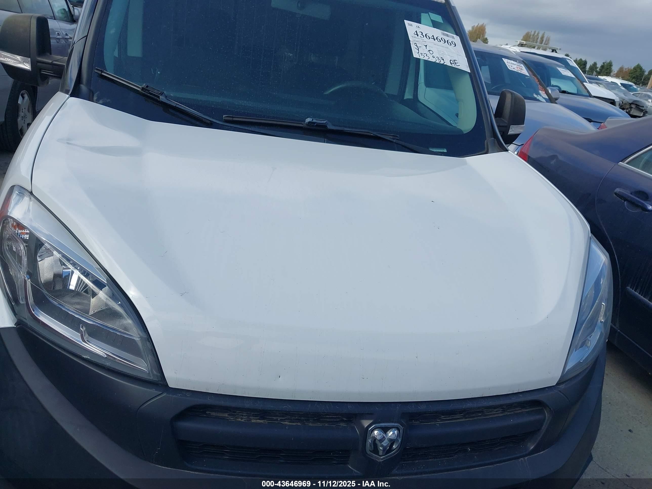 2018 Ram Promaster City Tradesman White vin: ZFBERFAB5J6L61384