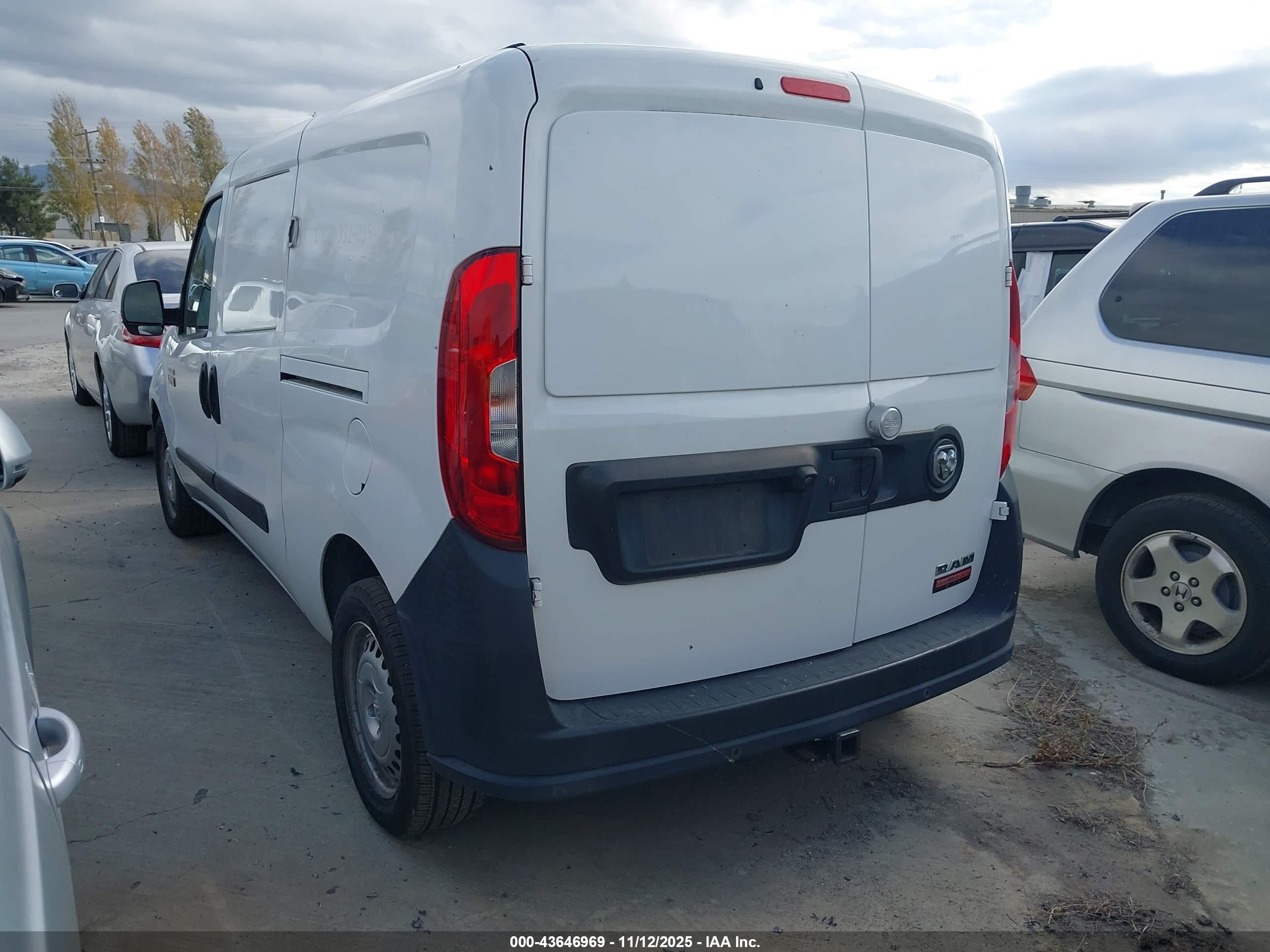 2018 Ram Promaster City Tradesman White vin: ZFBERFAB5J6L61384