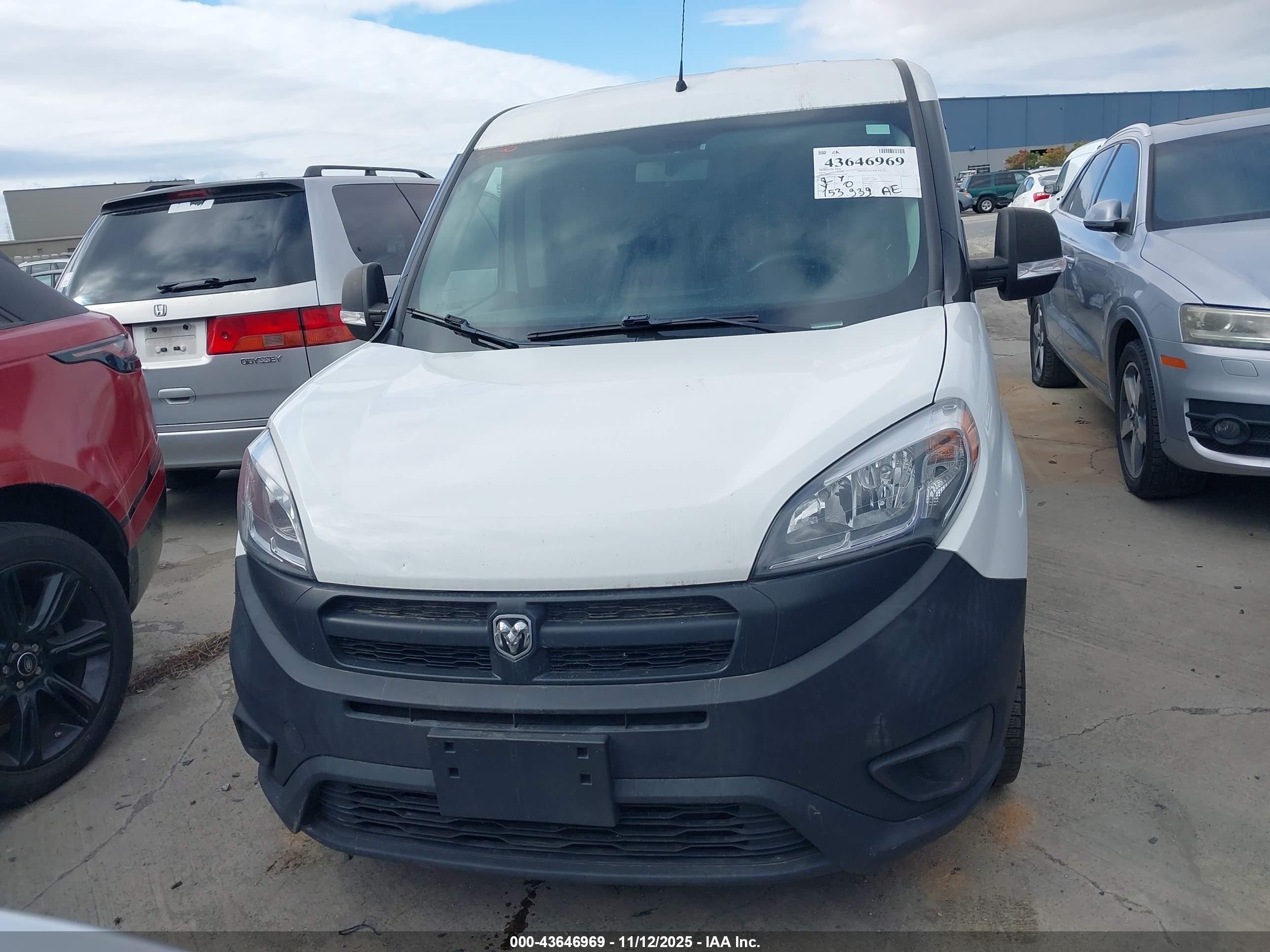 2018 Ram Promaster City Tradesman White vin: ZFBERFAB5J6L61384