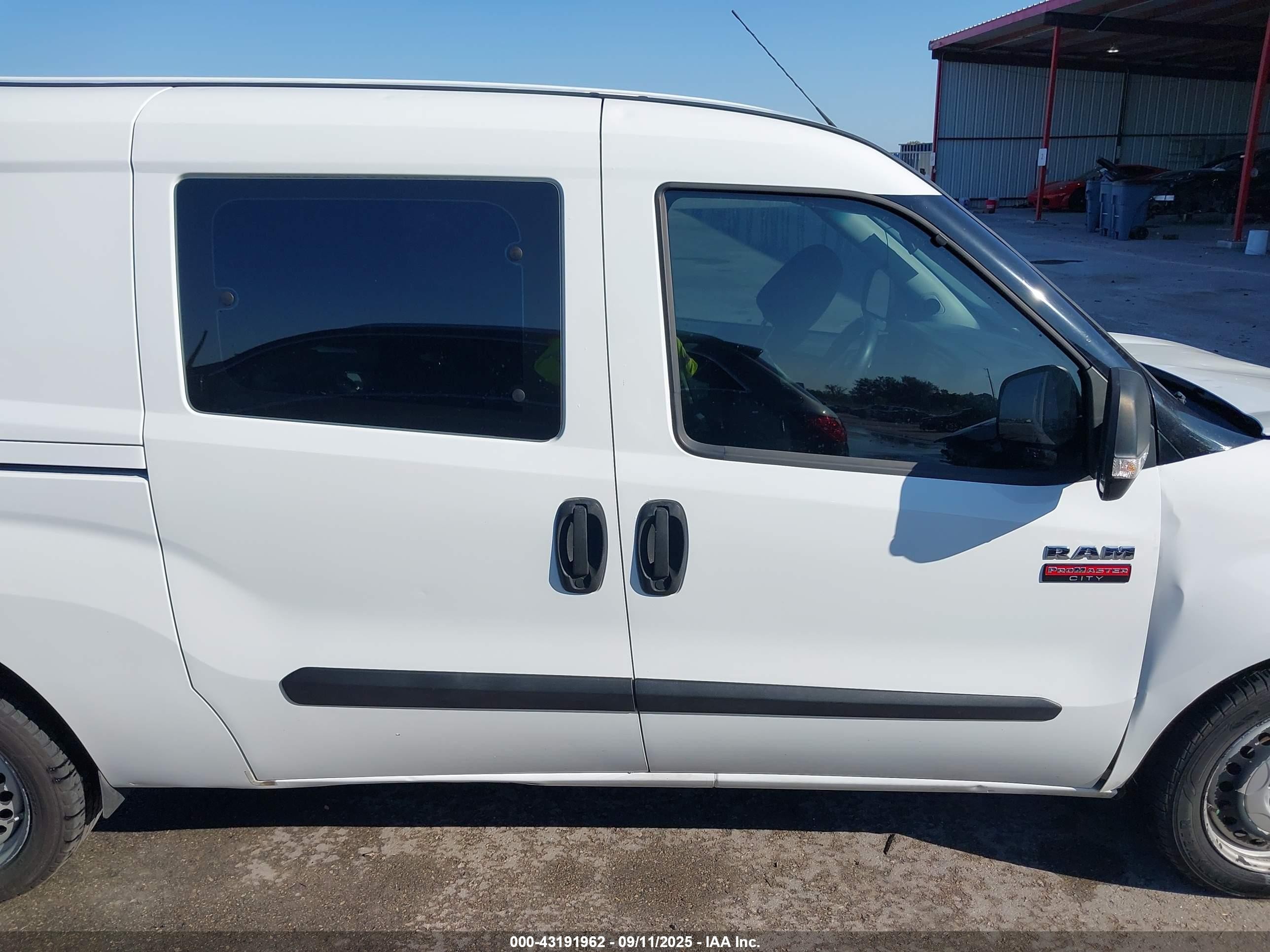 2017 Ram Promaster City Tradesman White vin: ZFBERFAB6H6G58712