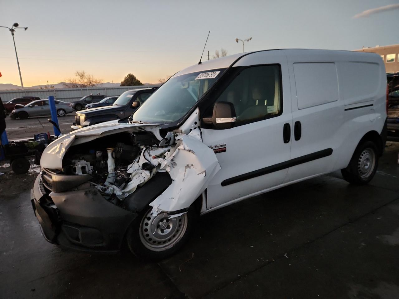 2018 Ram Promaster City White vin: ZFBERFAB7J6L39001