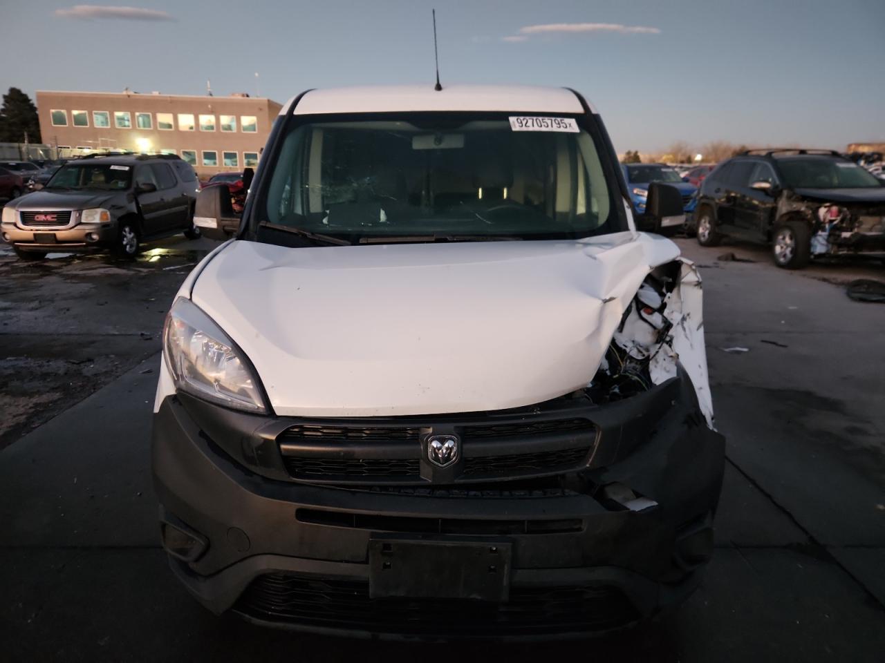 2018 Ram Promaster City White vin: ZFBERFAB7J6L39001