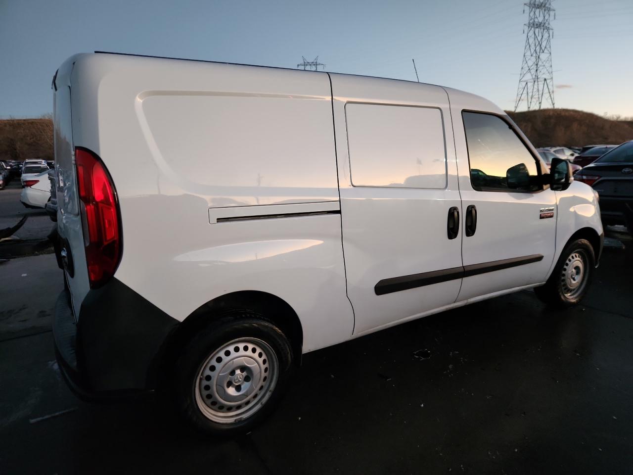 2018 Ram Promaster City White vin: ZFBERFAB7J6L39001