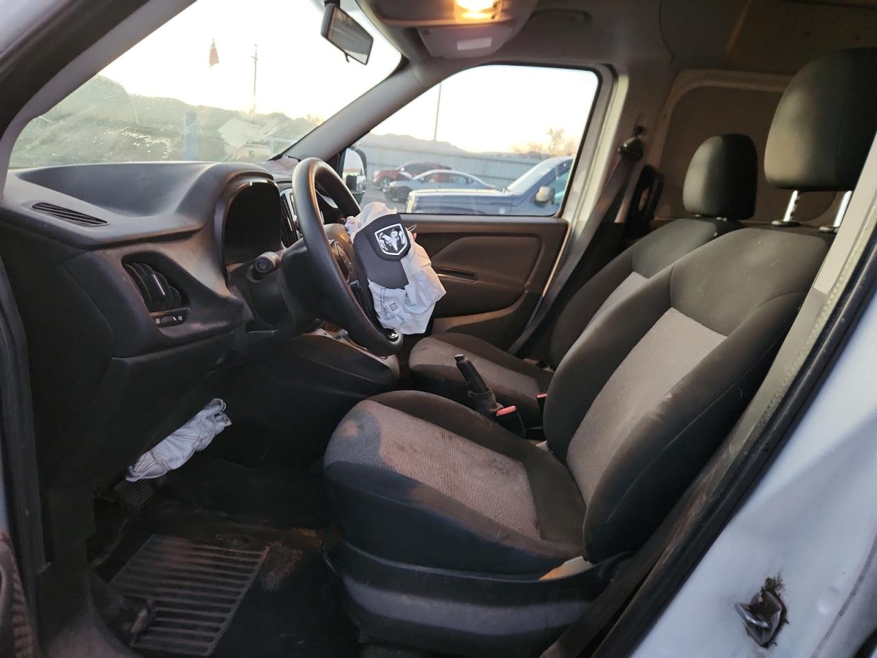 2018 Ram Promaster City White vin: ZFBERFAB7J6L39001