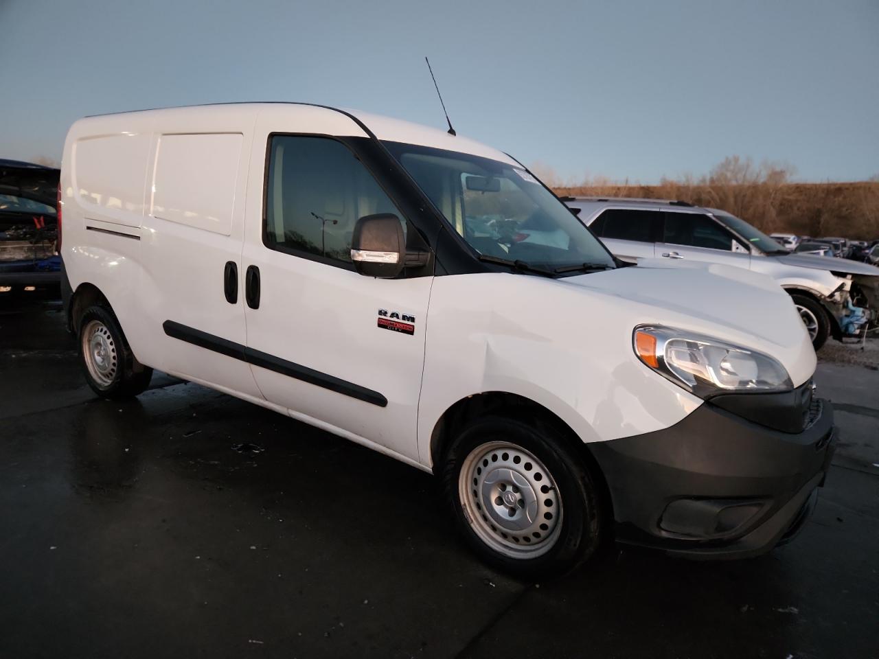 2018 Ram Promaster City White vin: ZFBERFAB7J6L39001