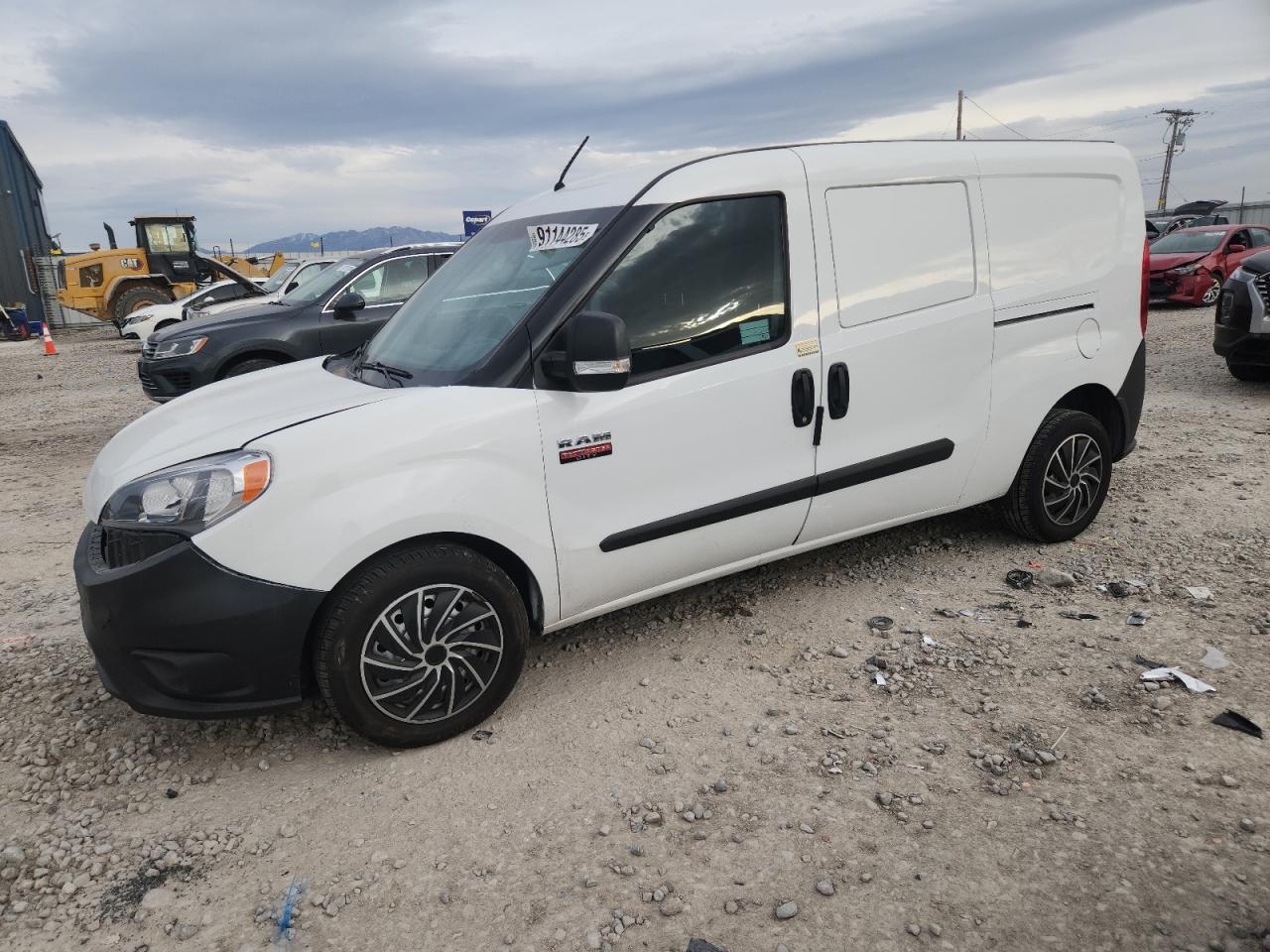 2018 Ram Promaster City White vin: ZFBERFAB9J6L66894