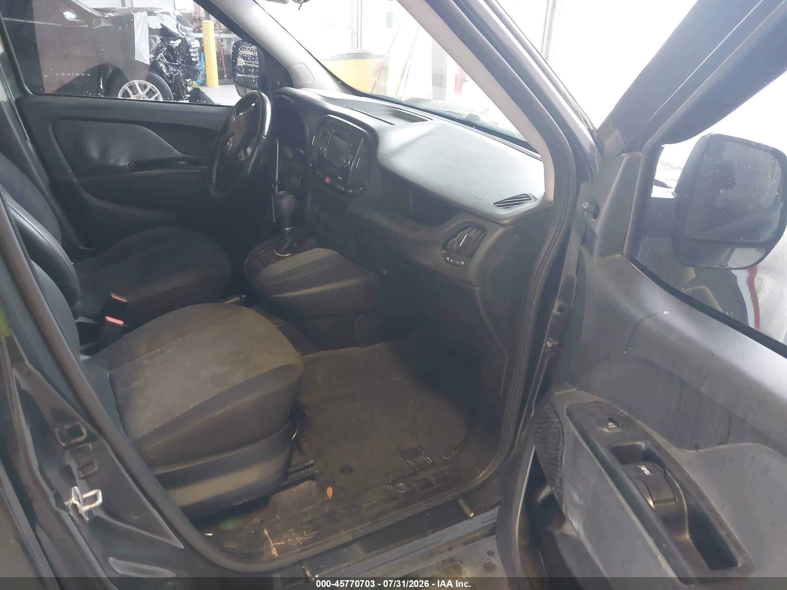 2015 Ram Promaster City Tradesman Black vin: ZFBERFAT0F6A81598