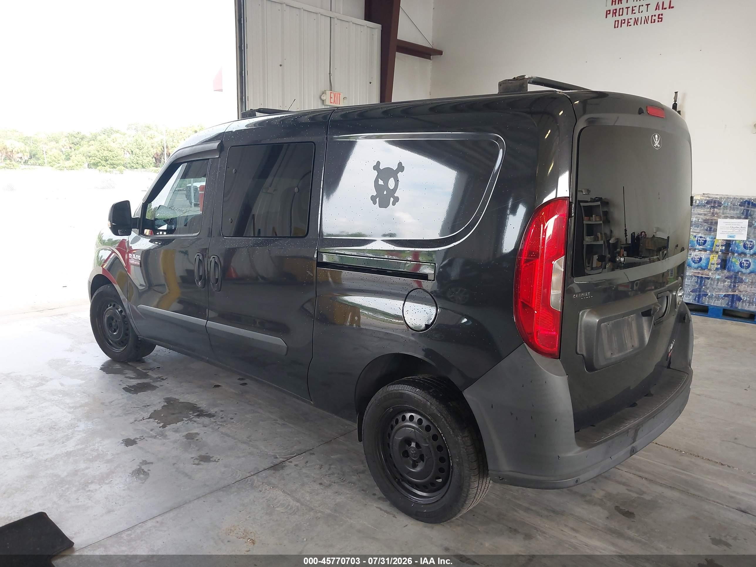 2015 Ram Promaster City Tradesman Black vin: ZFBERFAT0F6A81598