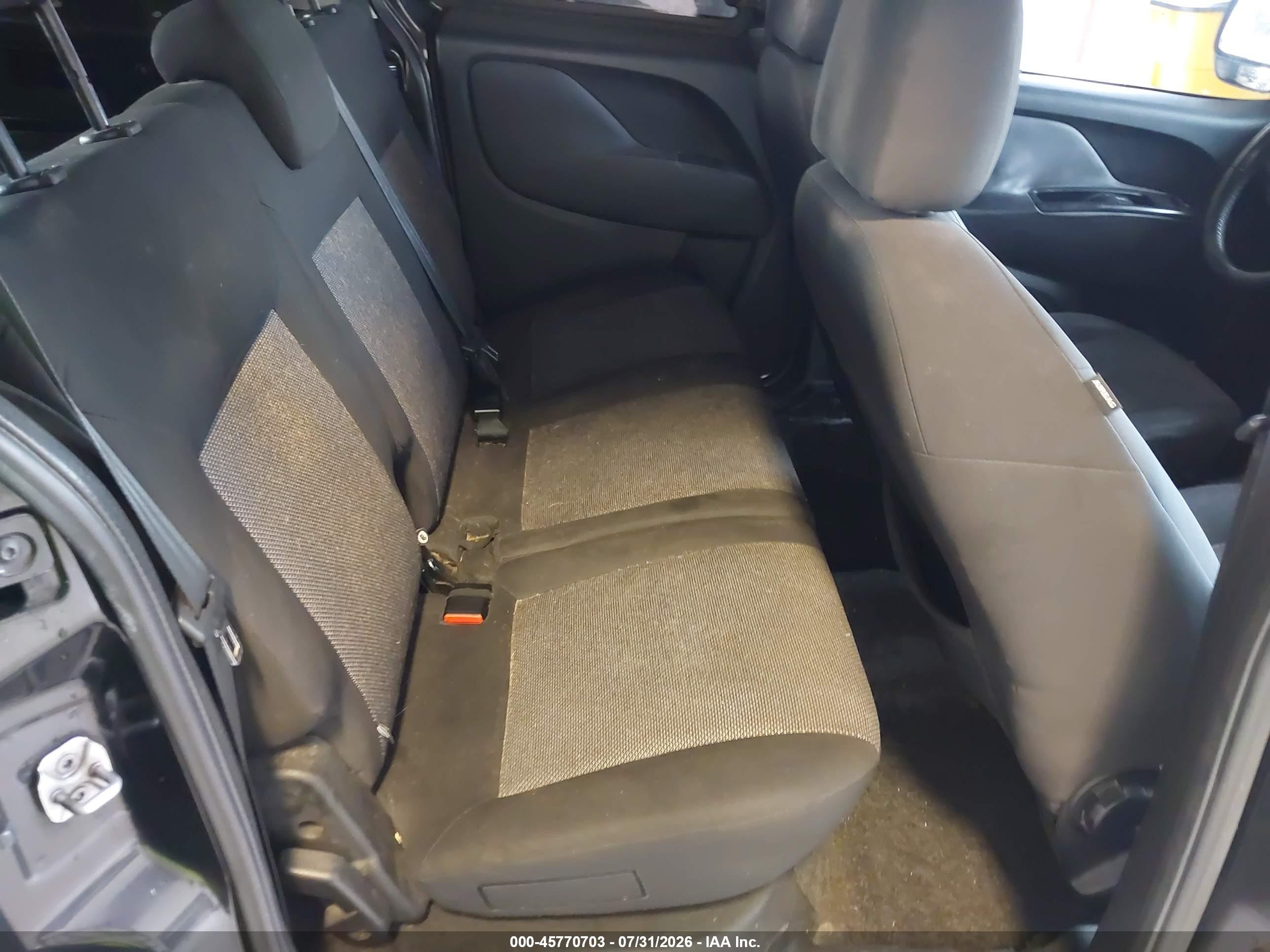 2015 Ram Promaster City Tradesman Black vin: ZFBERFAT0F6A81598