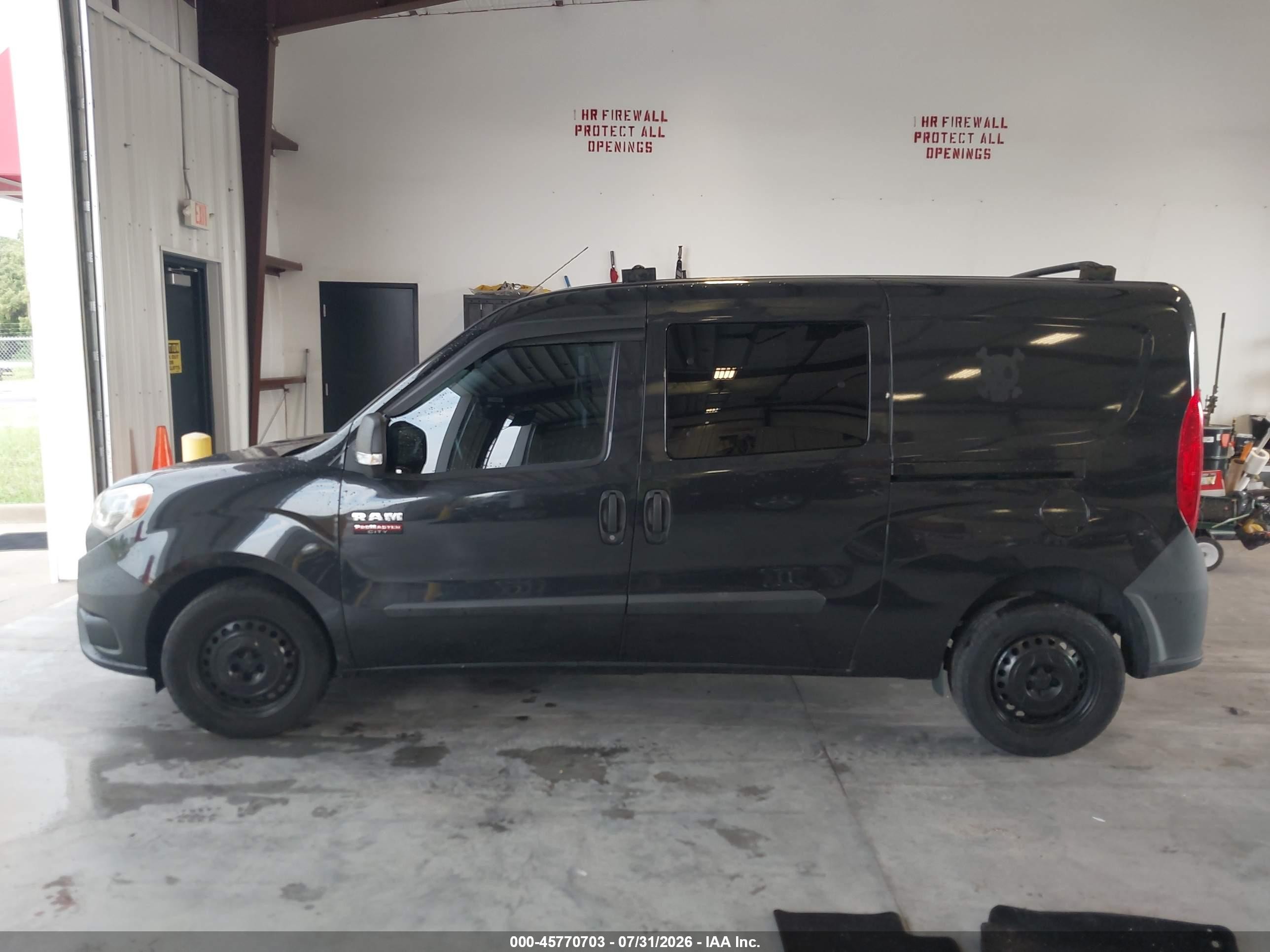 2015 Ram Promaster City Tradesman Black vin: ZFBERFAT0F6A81598